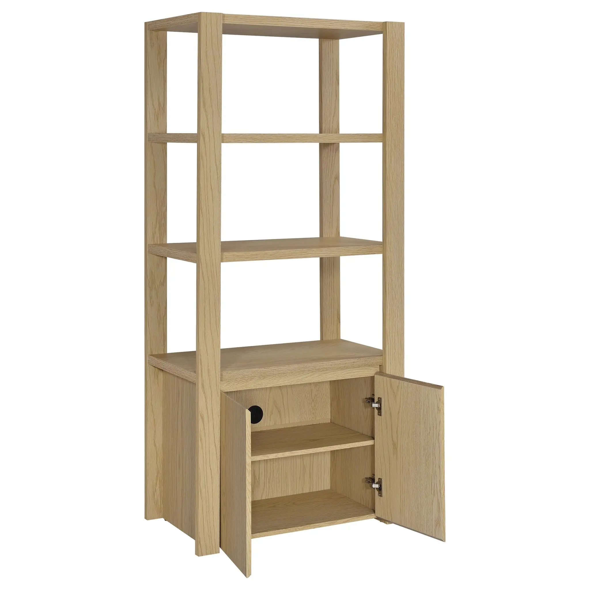 Laurelton 3-Piece Entertainment Center Light Oak - Image 11