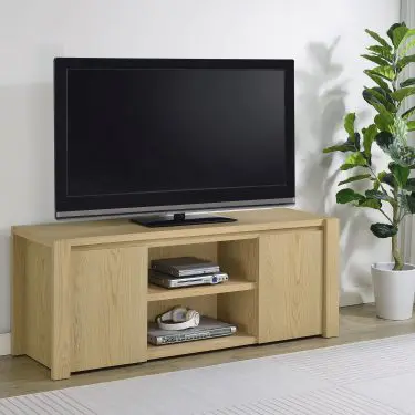 Laurelton 60-inch TV Stand Light Oak