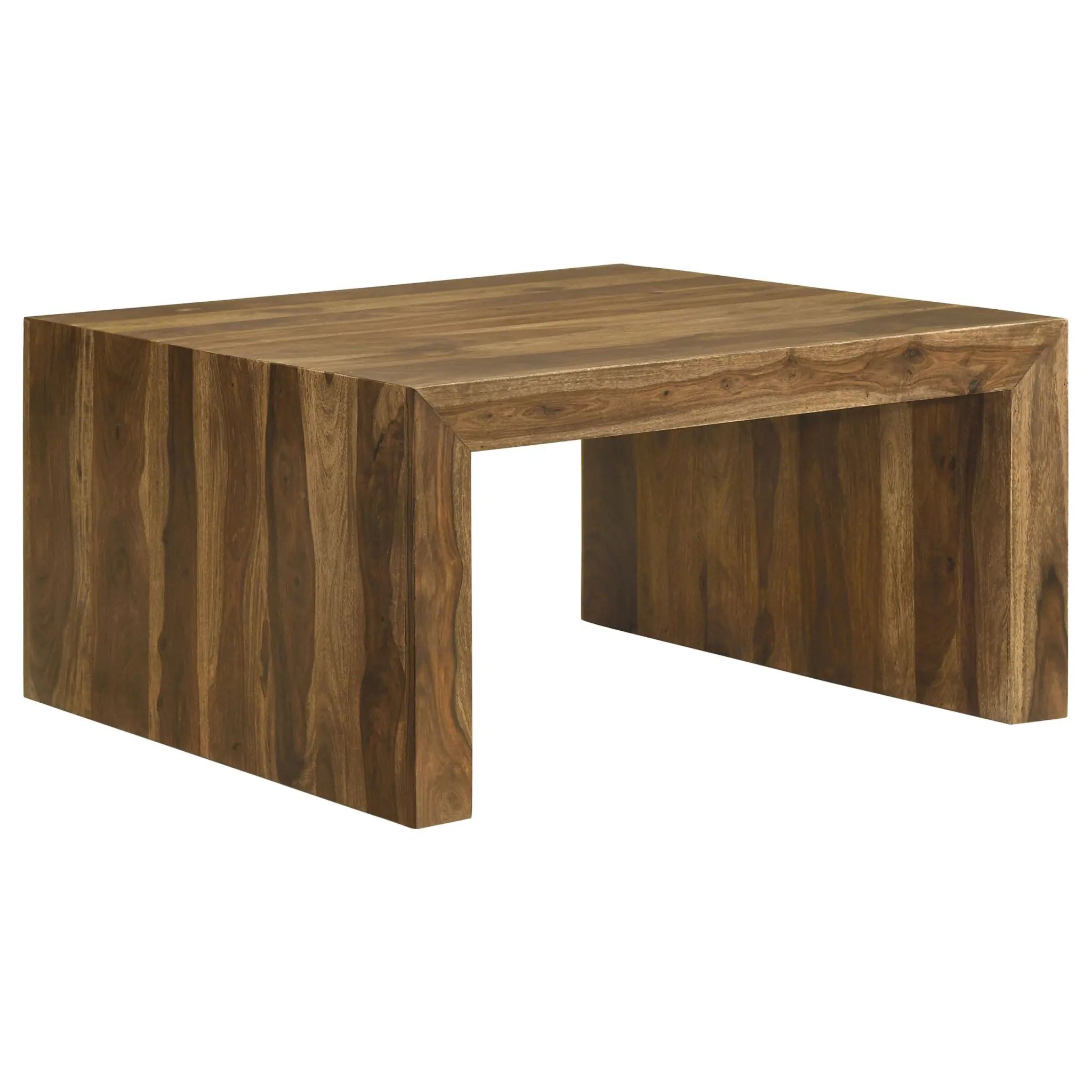 Odilia Solid Wood Coffee and End Table Auburn - Image 2