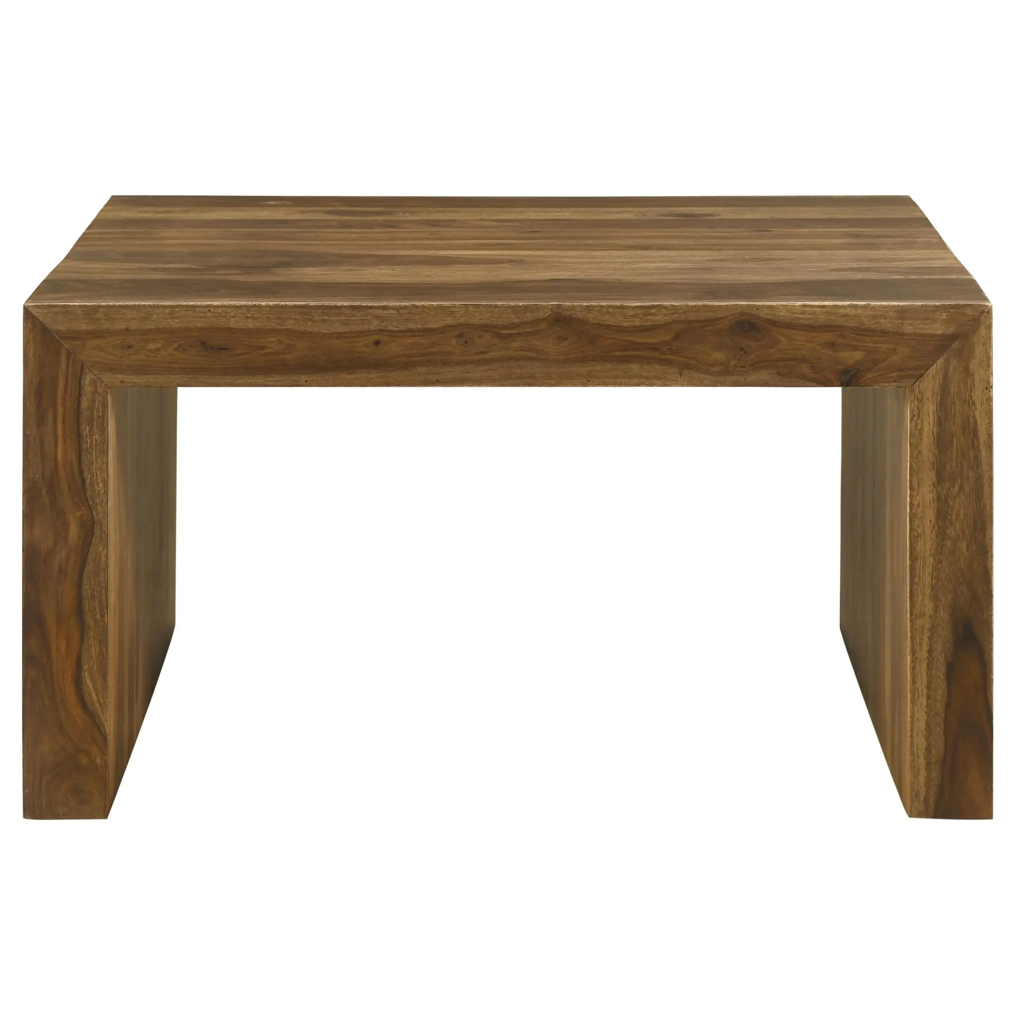 Odilia Solid Wood Coffee and End Table Auburn - Image 3