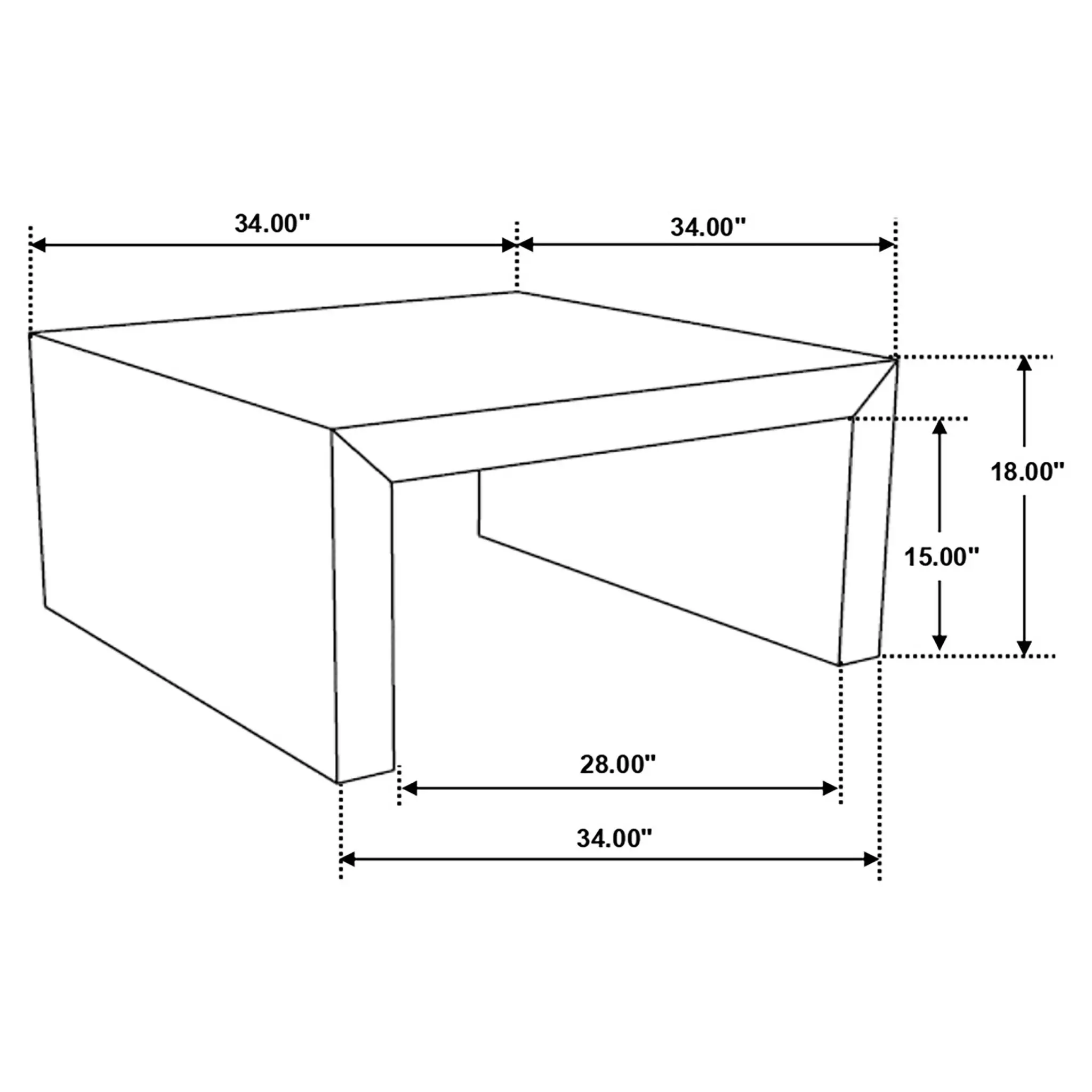Odilia Solid Wood Coffee and End Table Auburn - Image 7