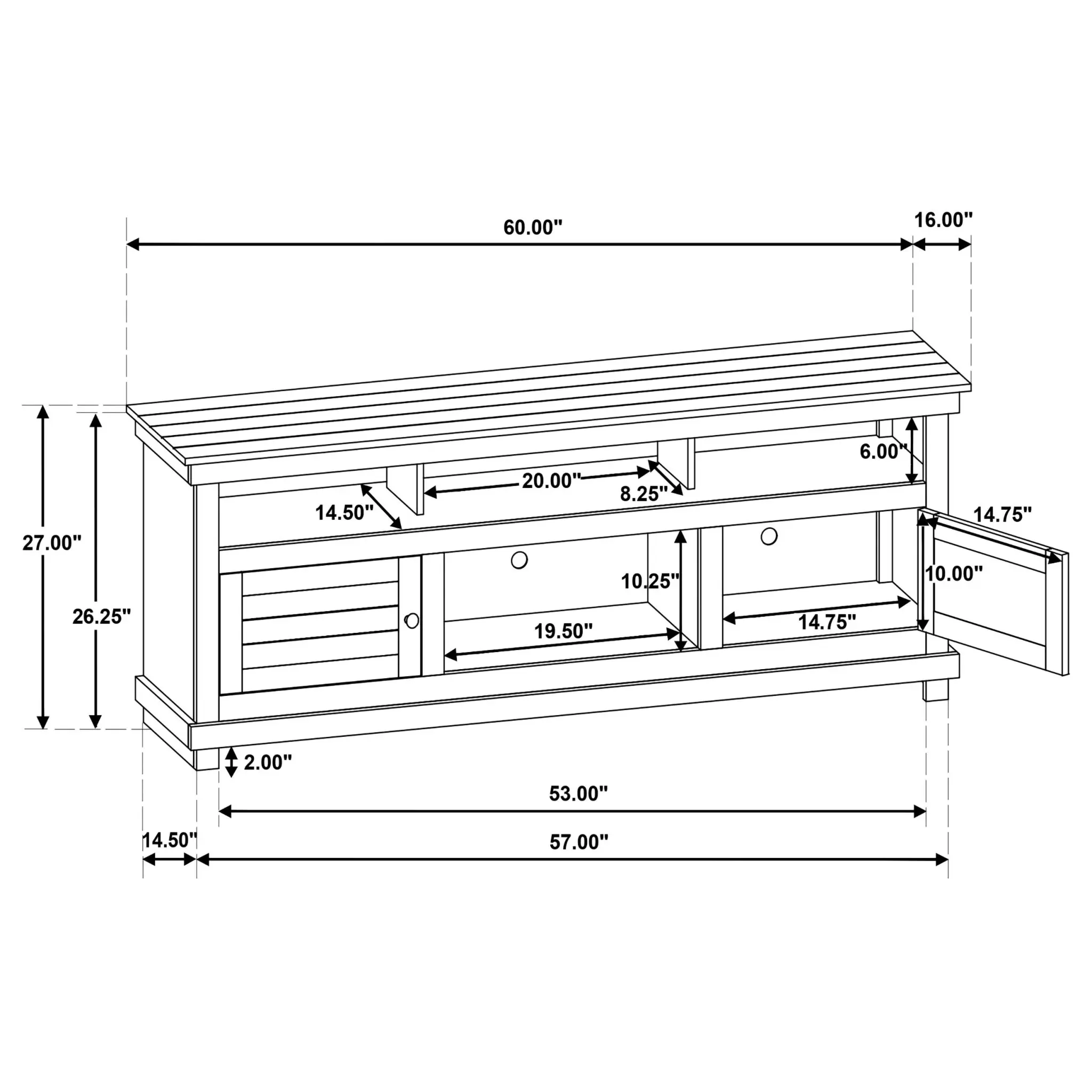 Payne 60-inch TV Stand - Image 13