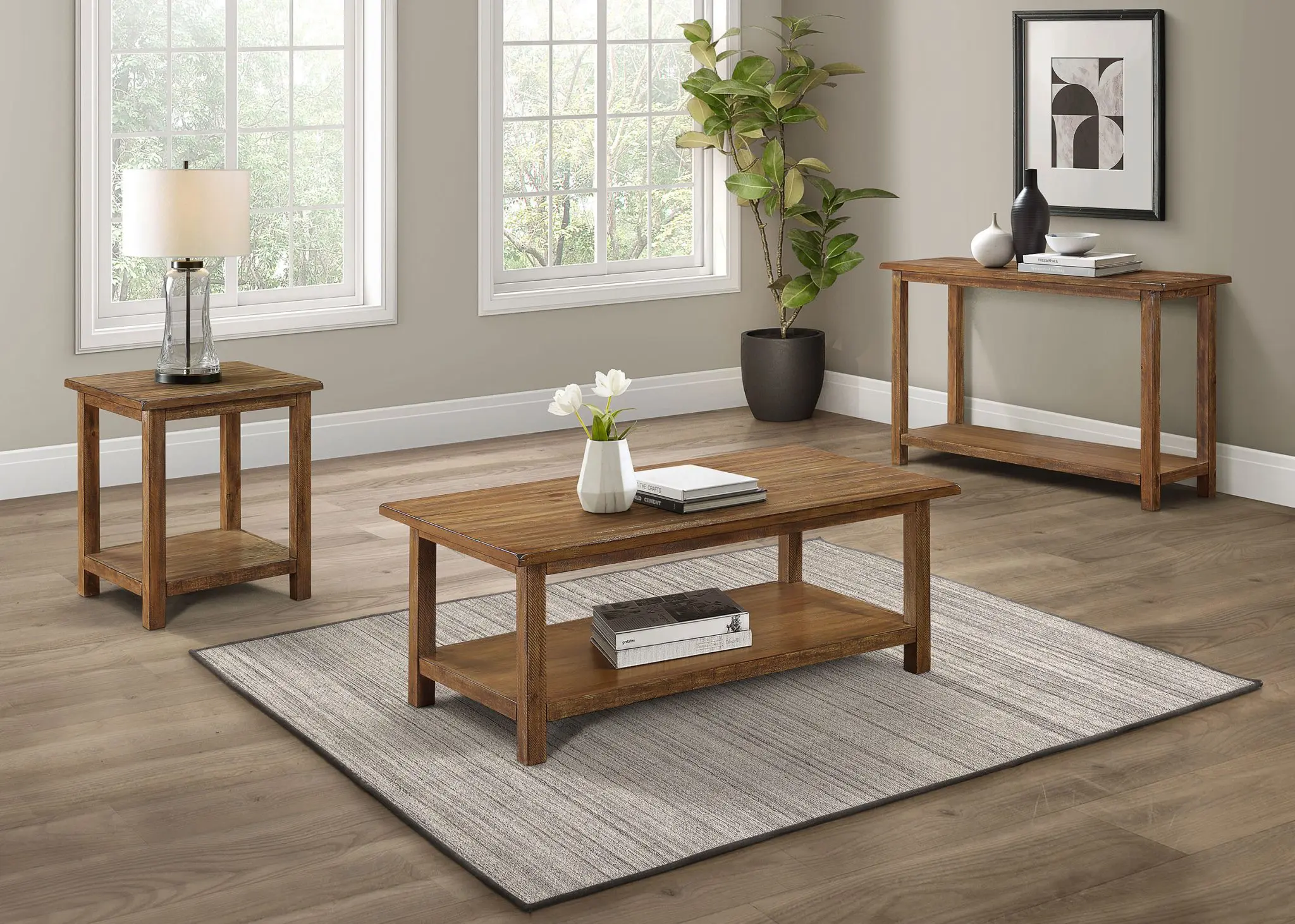 Payne Coffee and End Table with Shelf - Image 8