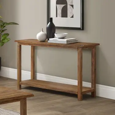 Payne Wood Entryway Sofa Console Table
