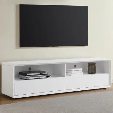 Ellice 71-inch TV Stand White