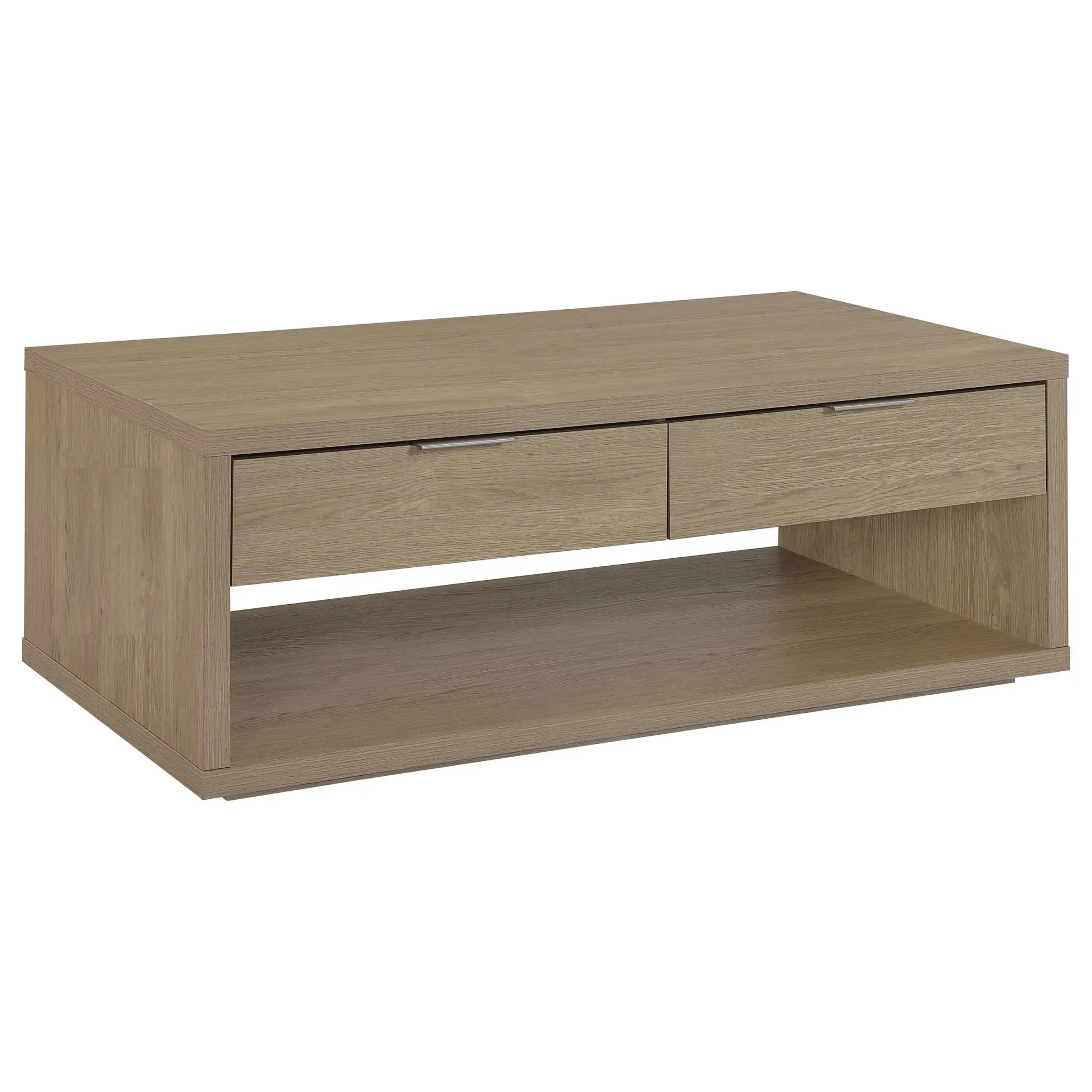 Ingram Coffee and End Table with Storage Latte - Image 2