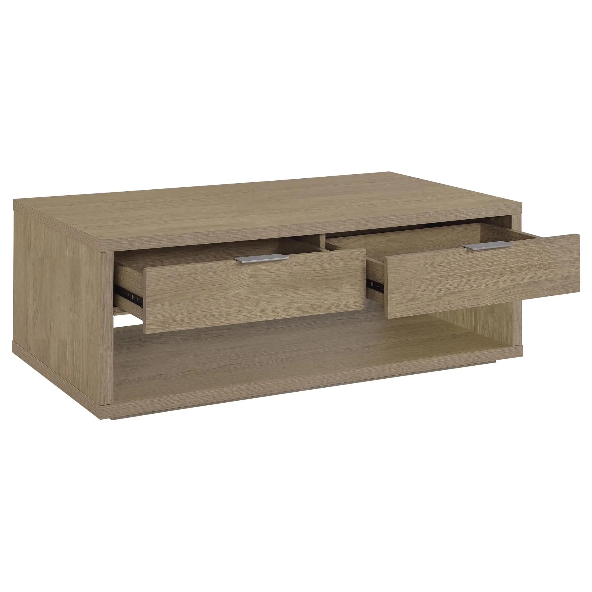Ingram Coffee and End Table with Storage Latte - Image 3