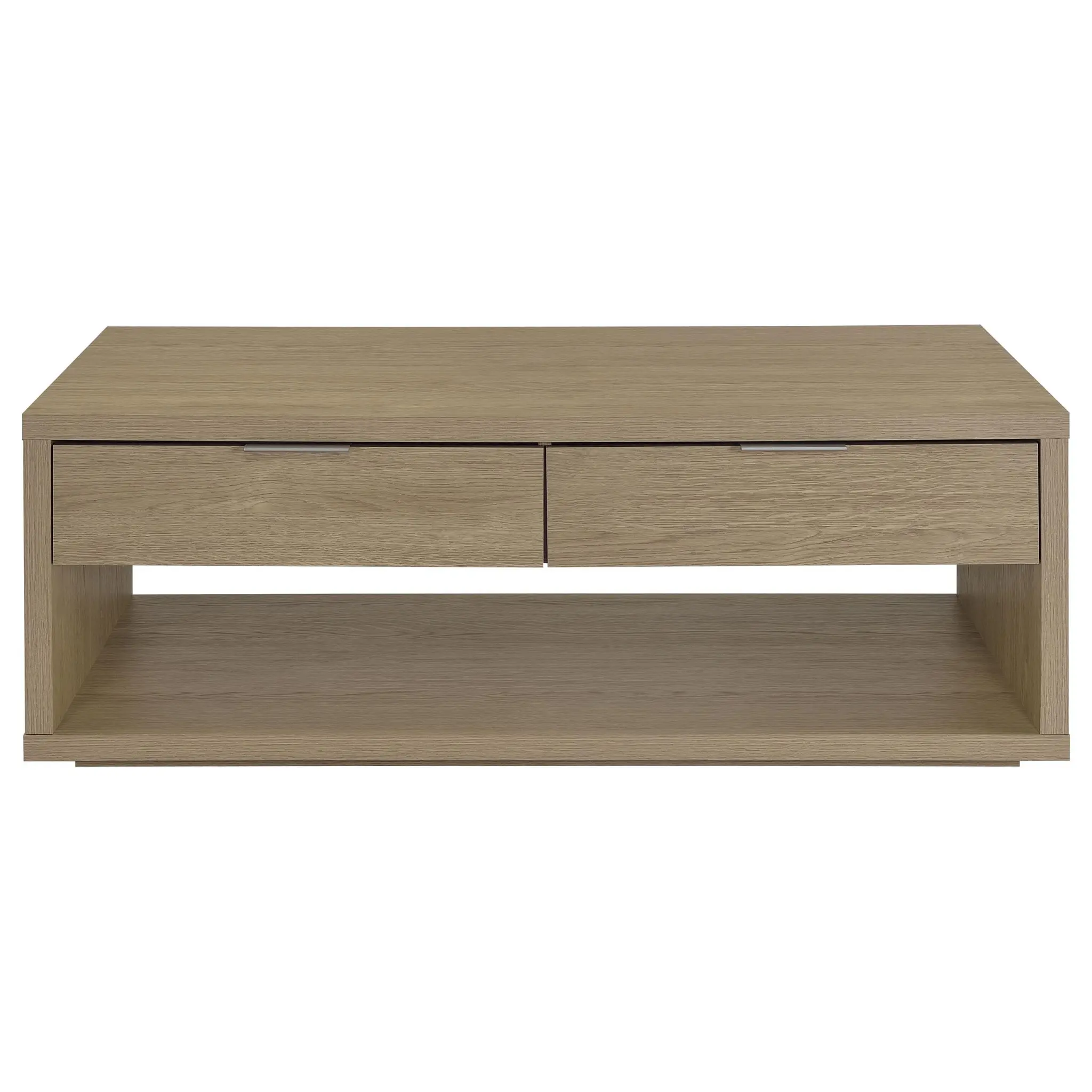 Ingram Coffee and End Table with Storage Latte - Image 4