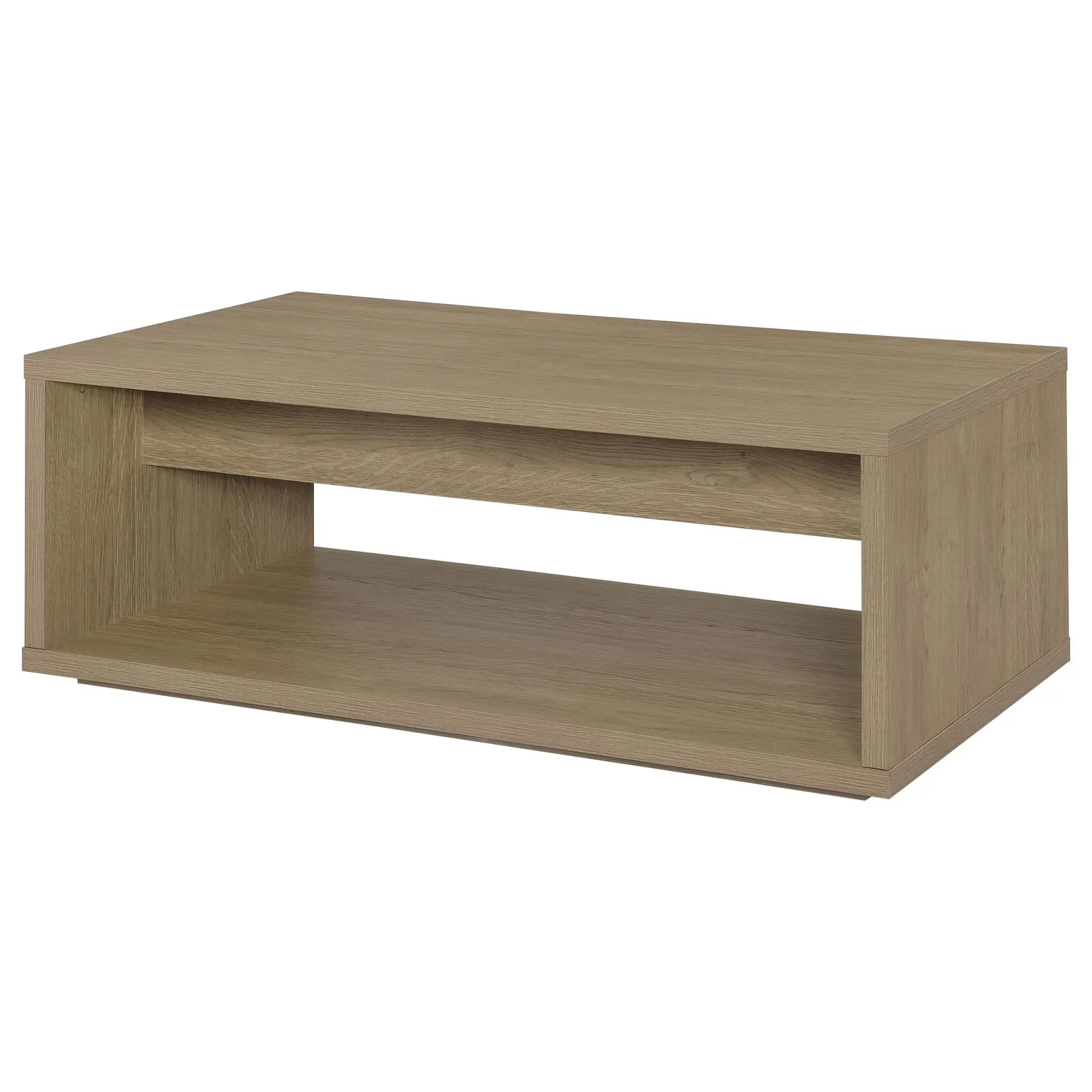 Ingram Coffee and End Table with Storage Latte - Image 8