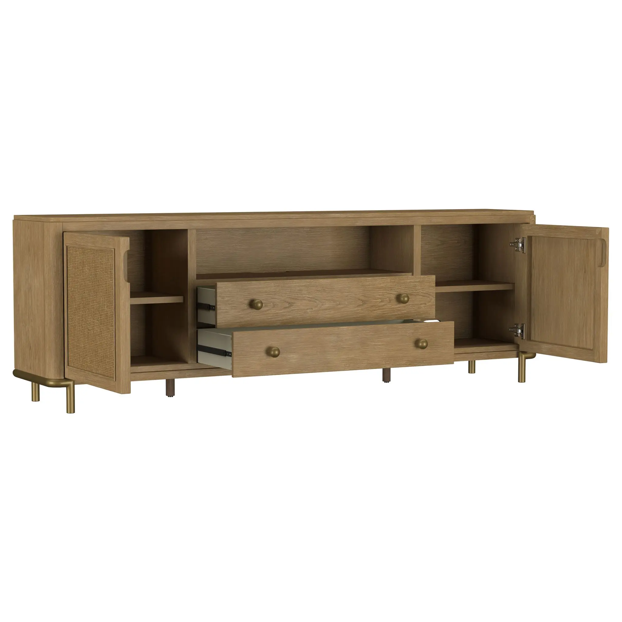 Arini Rattan Cane TV Stand - Image 3