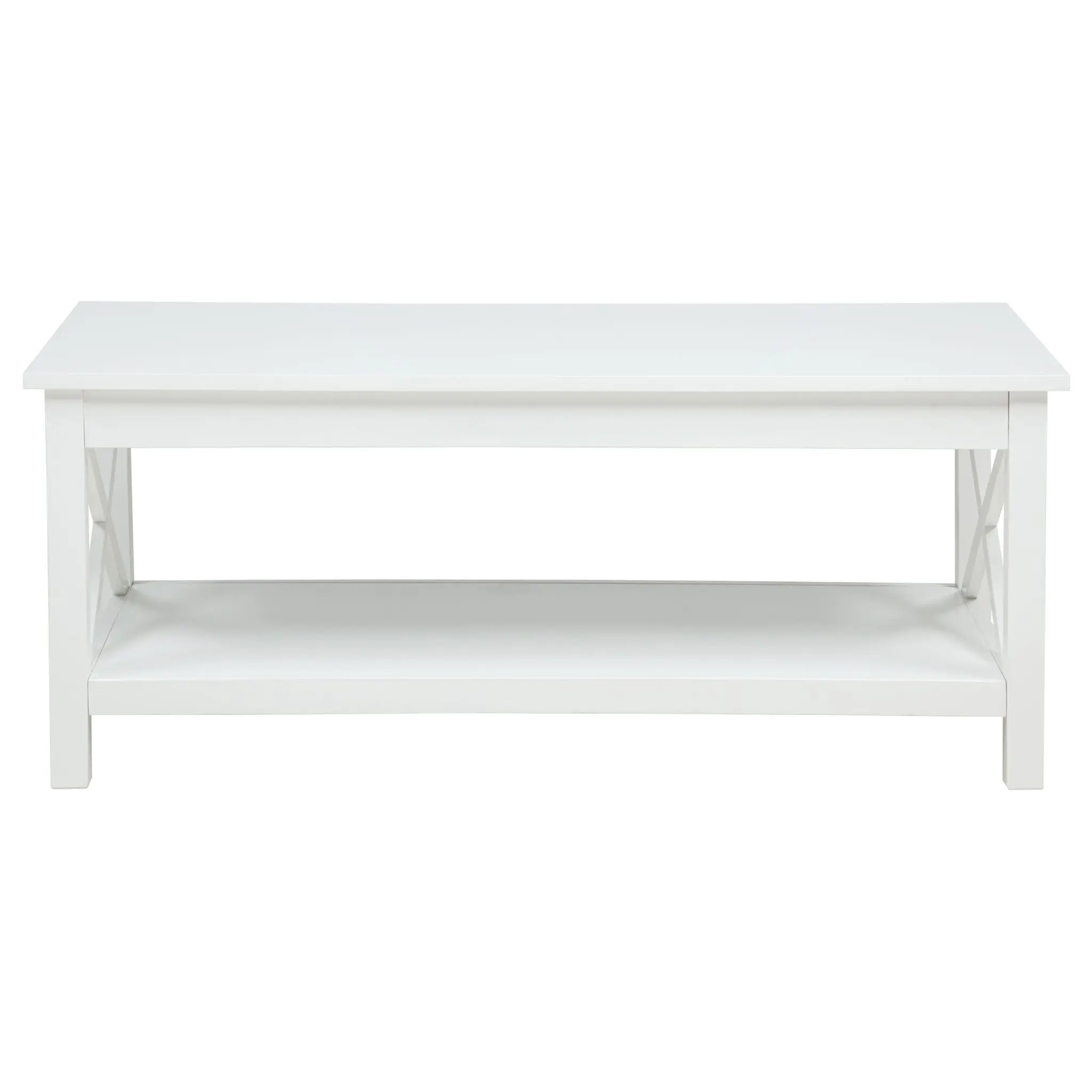 Skyview Lift-Top Coffee and End Table White - Image 5