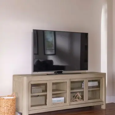 Solano 71-inch TV Stand Weathered Mango