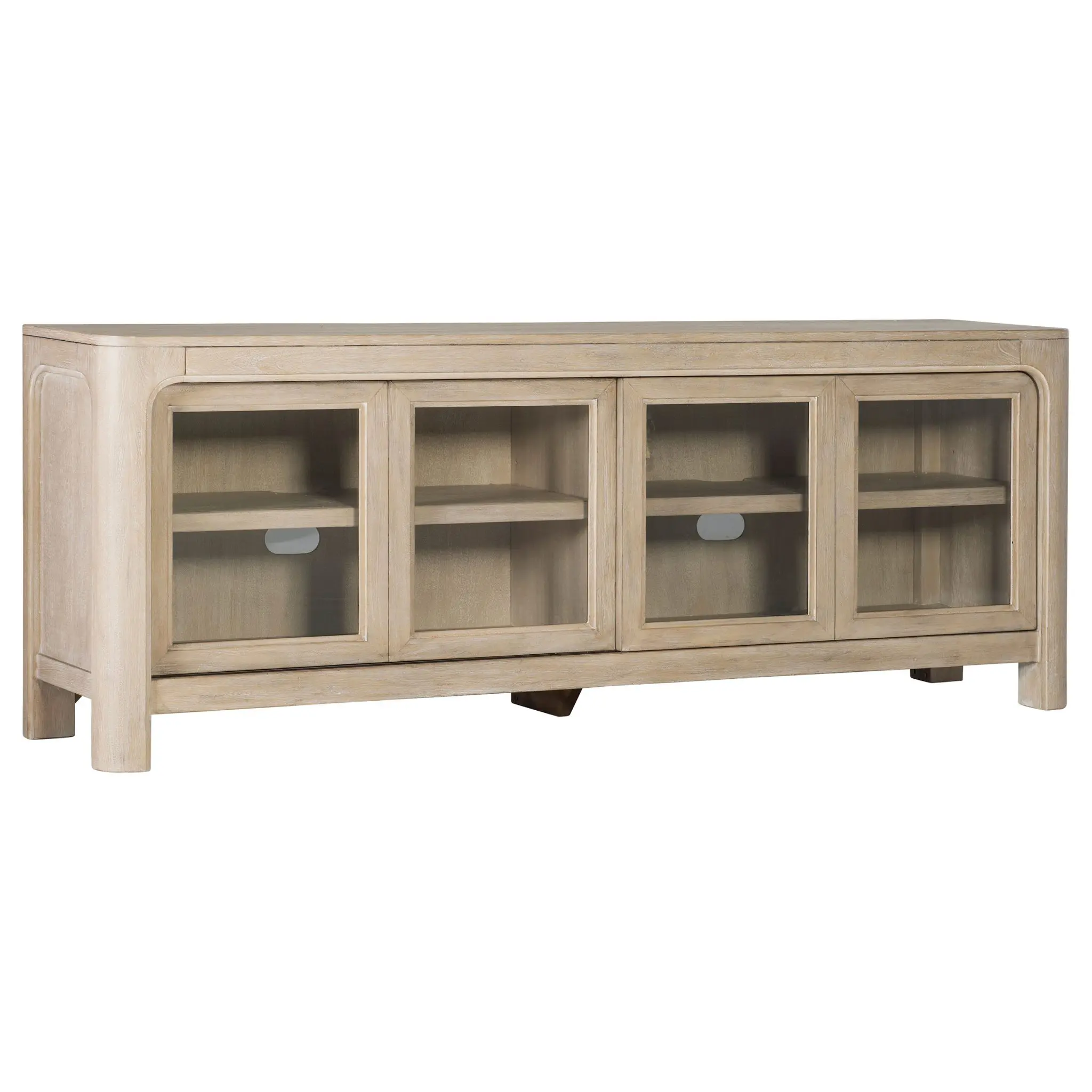 Solano 71-inch TV Stand Weathered Mango - Image 2