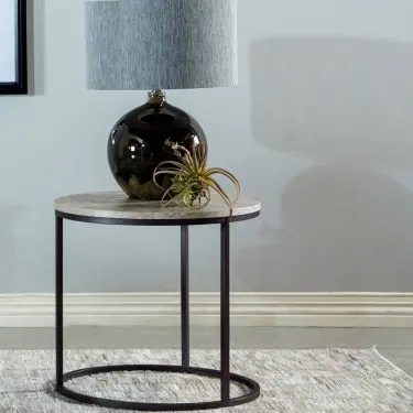 Lainey Round Side End Table