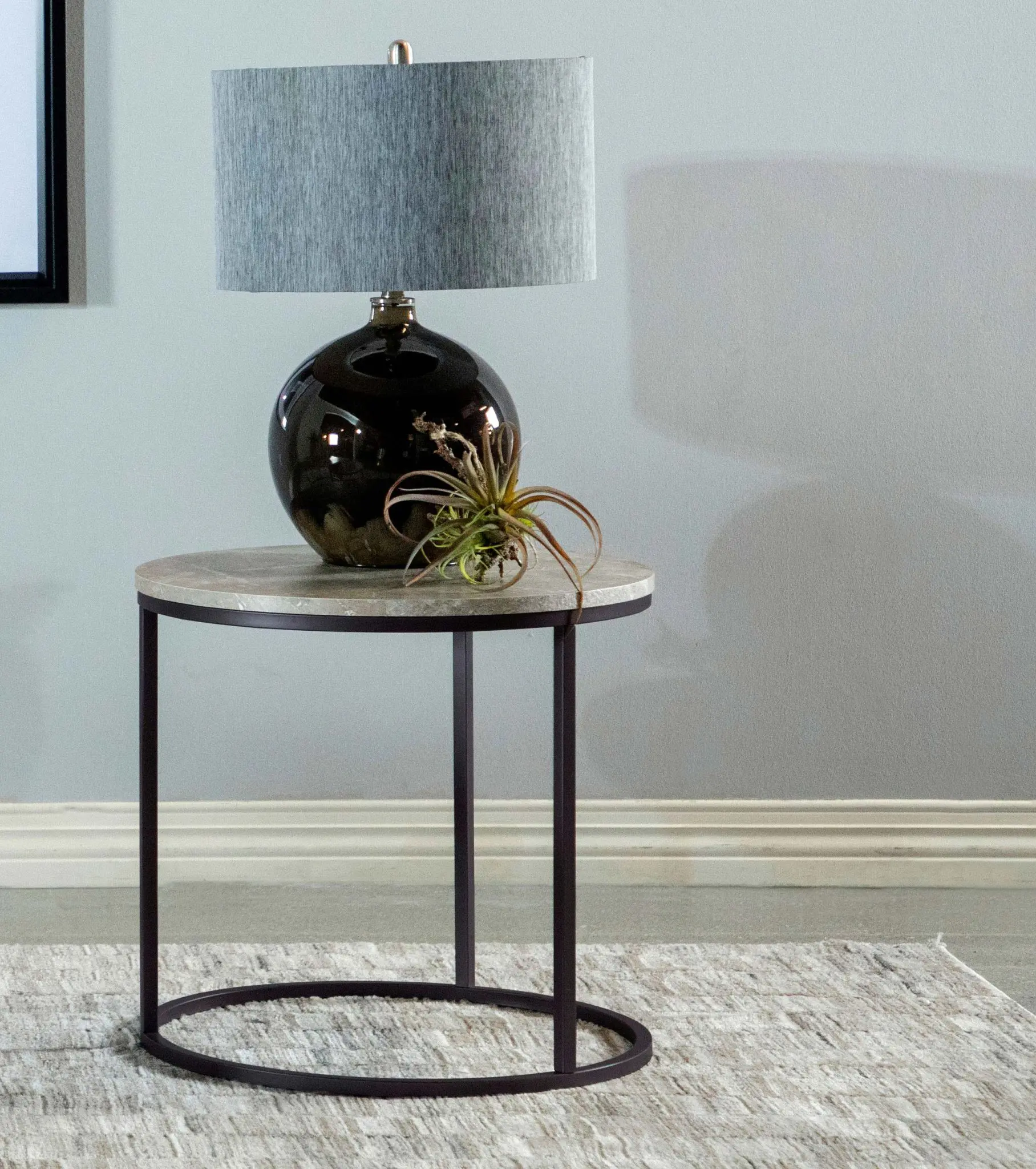 Lainey Round Side End Table