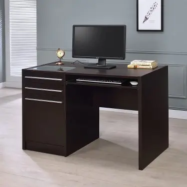 Halston 47-inch Computer Desk Cappuccino