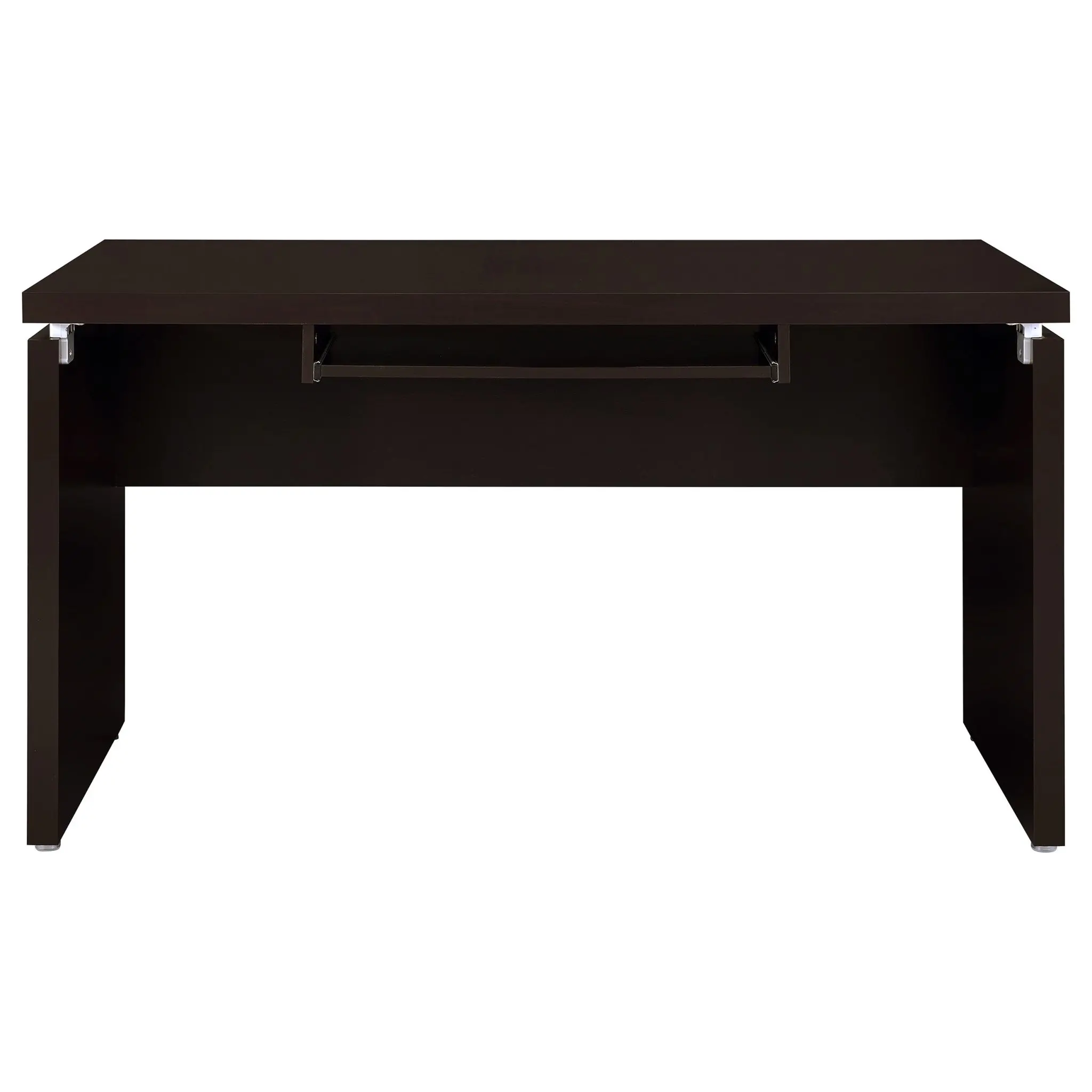 Skylar L-Shape Desk Set with Mobile File Cabinet Cappuccino - Image 4