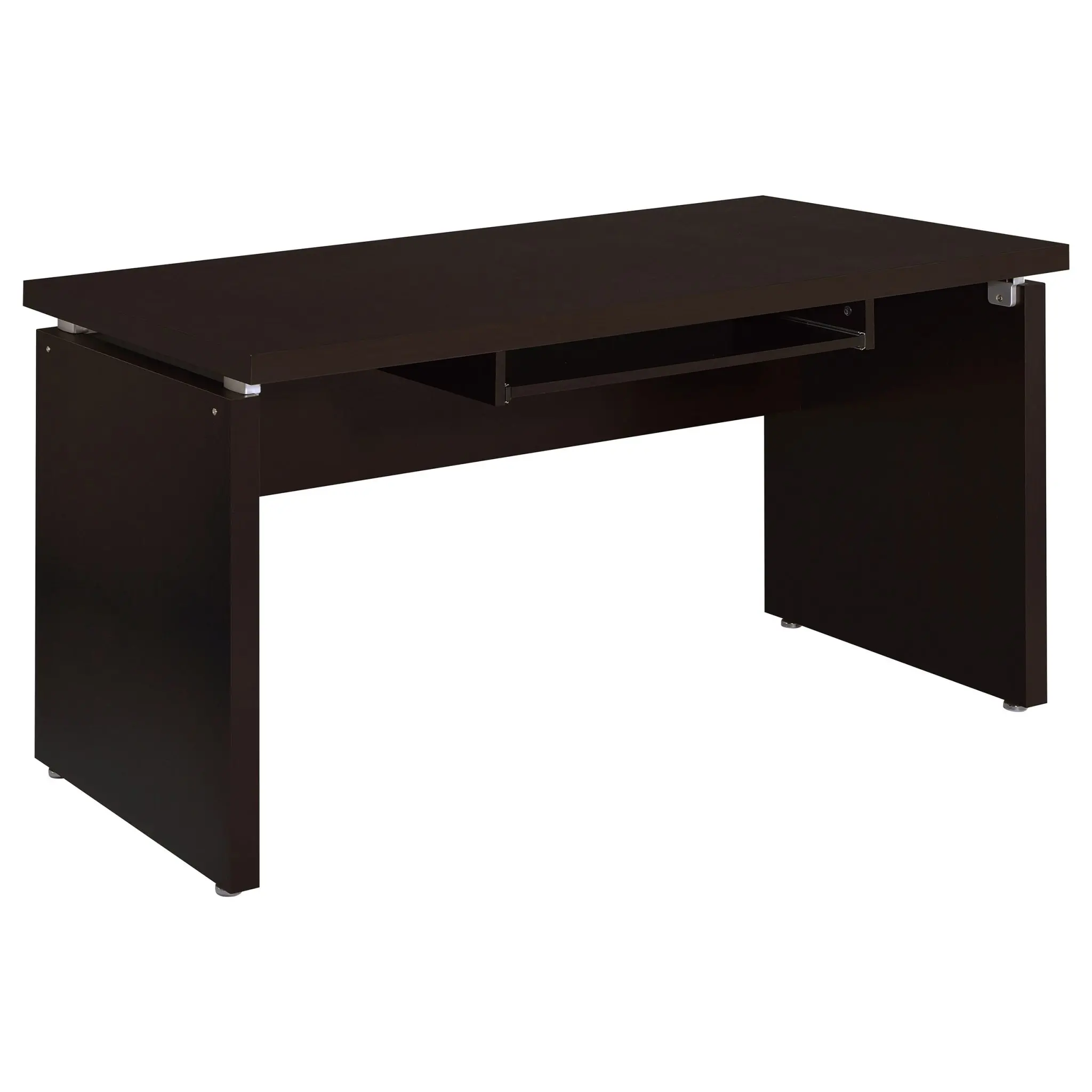 Skylar 83-inch L-Shaped Desk Cappuccino - Image 3