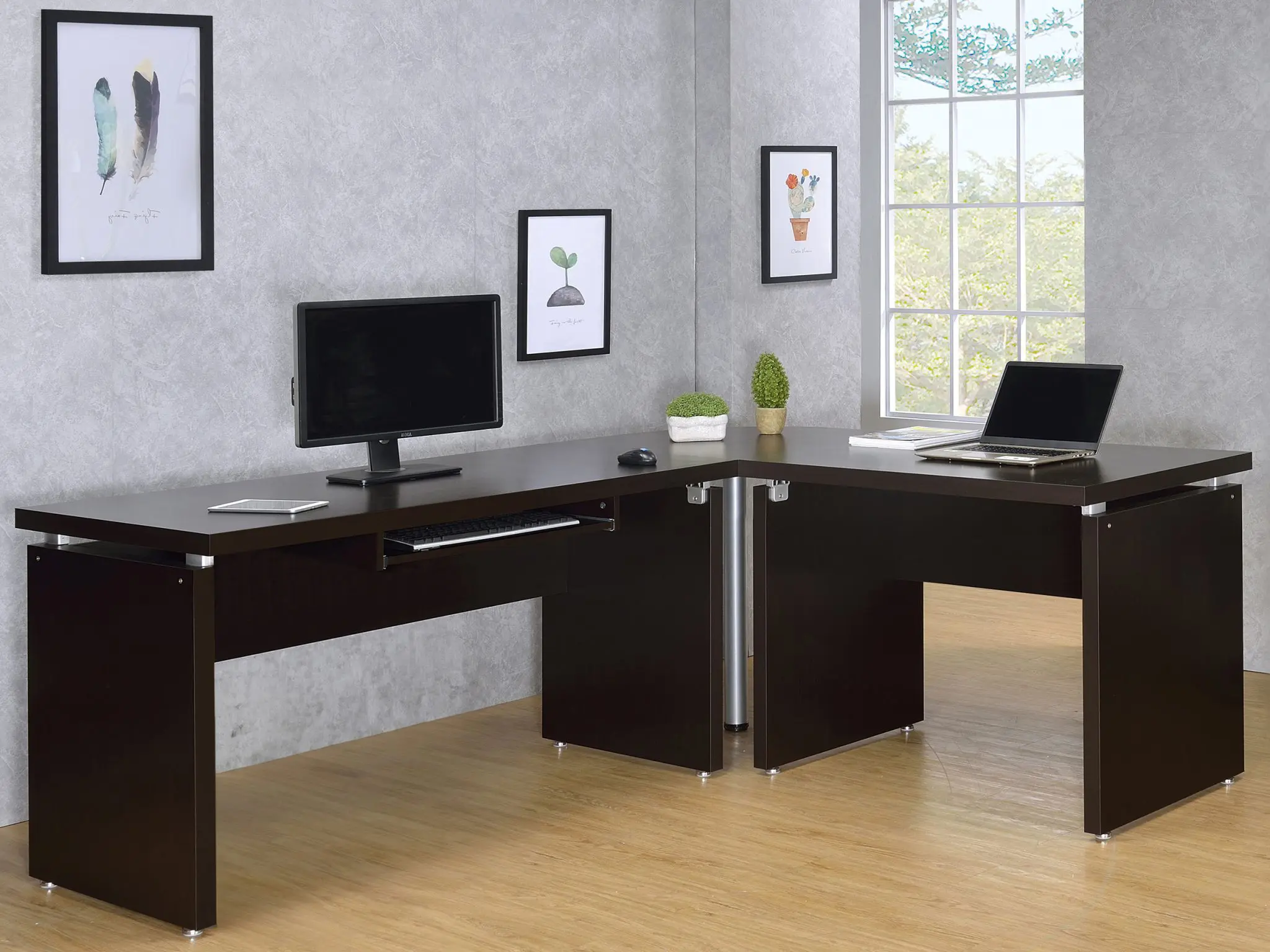 Skylar 39-inch Writing Desk Cappuccino - Image 7