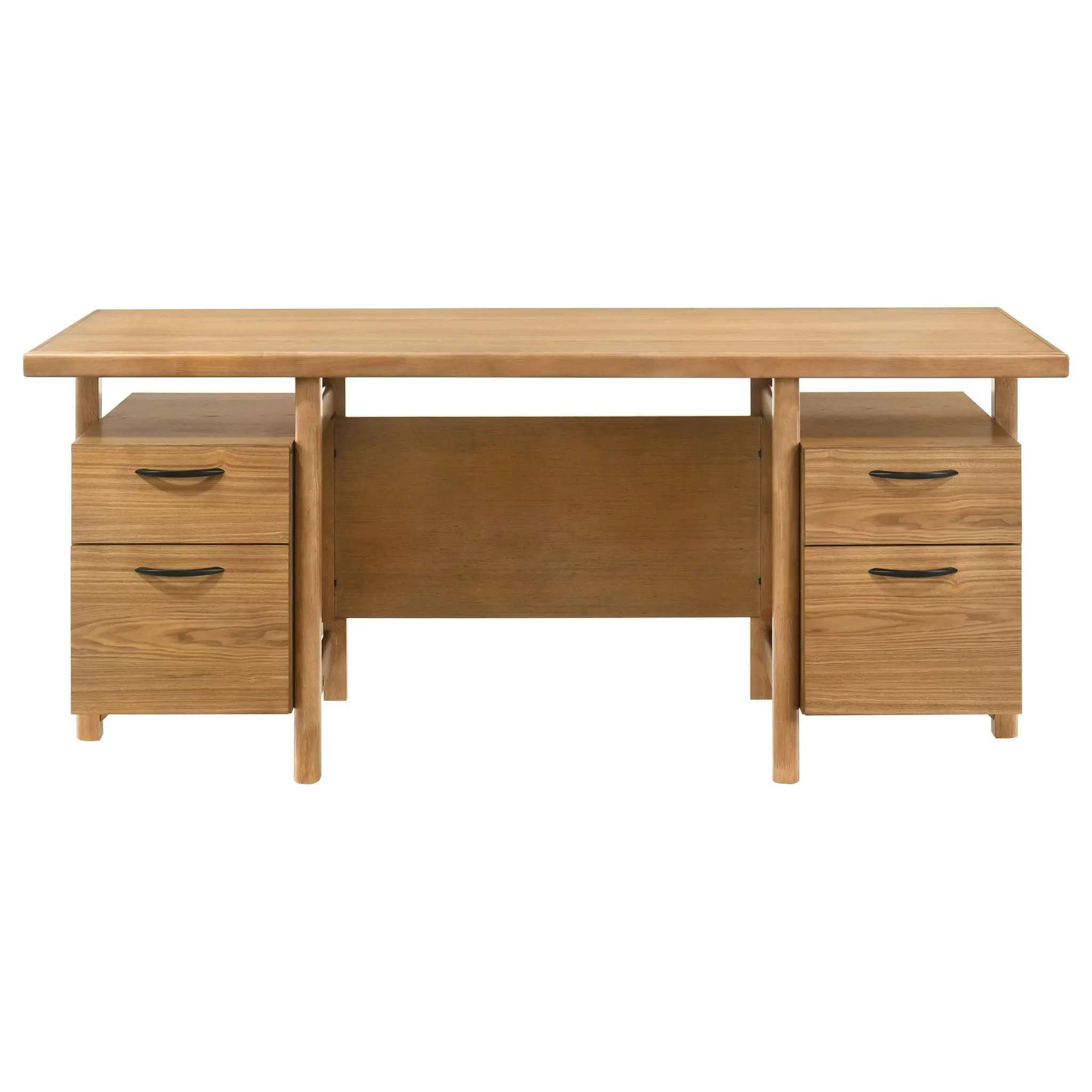 Roldan 69-inch Computer Desk Light Ash - Image 5