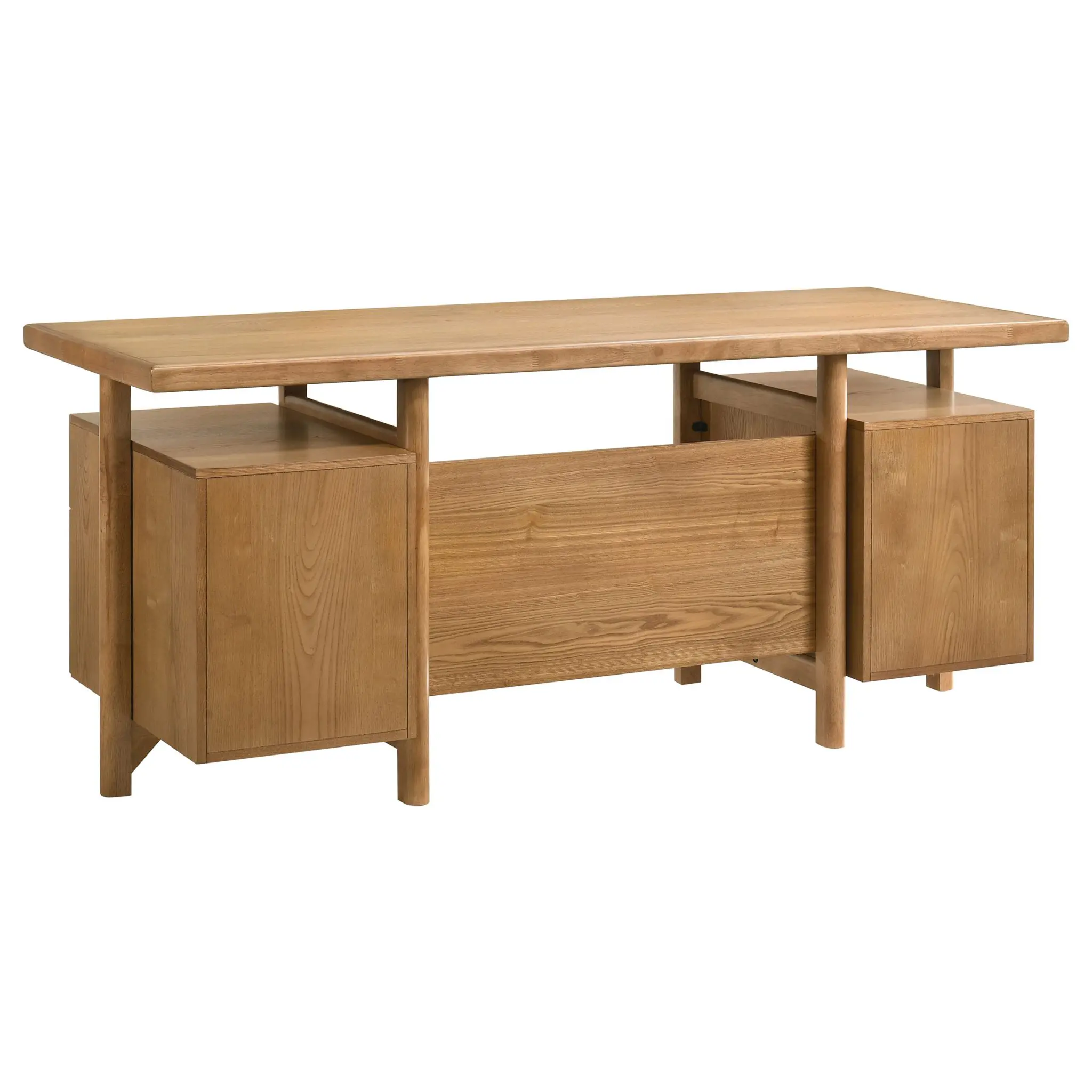 Roldan 69-inch Computer Desk Light Ash - Image 8