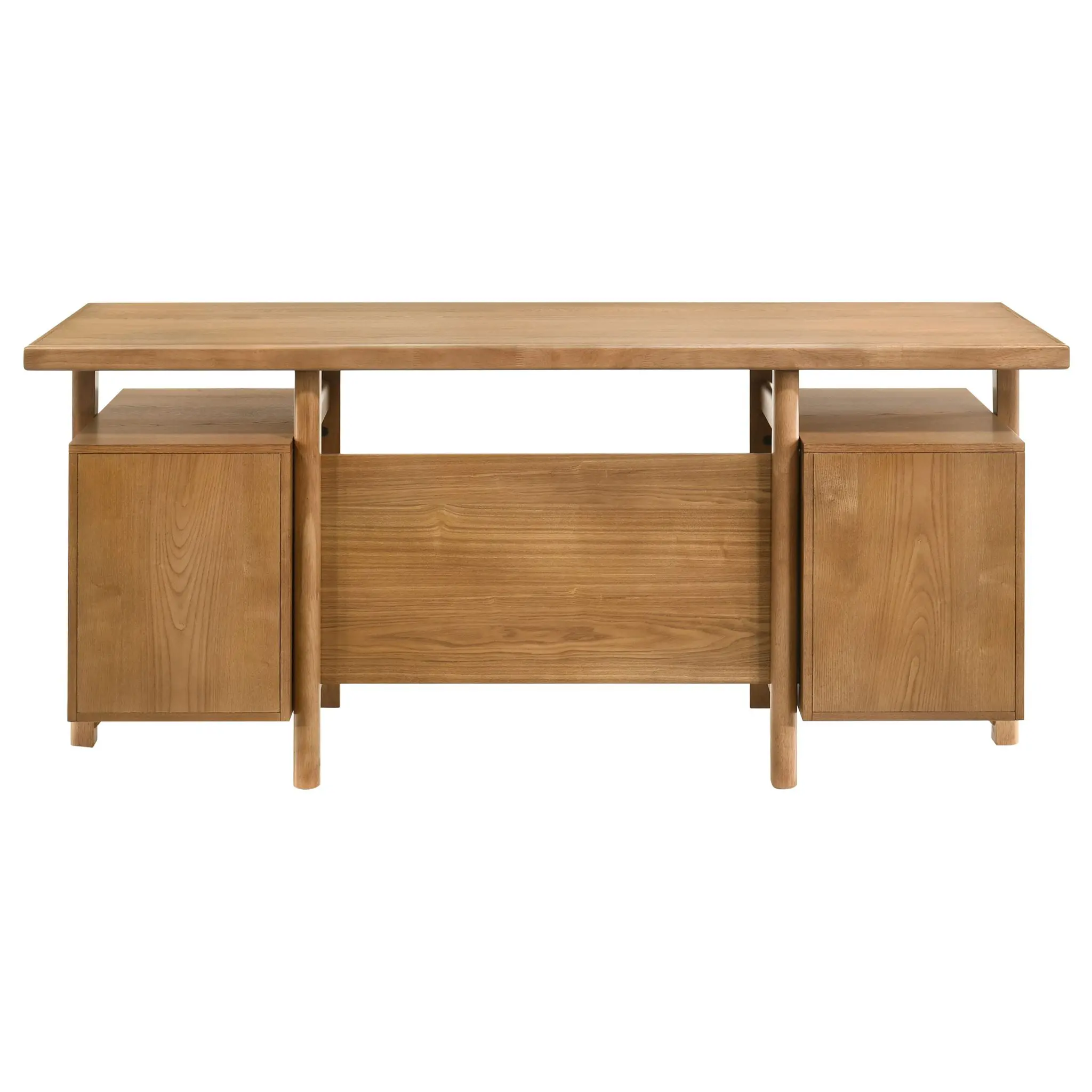Roldan 69-inch Computer Desk Light Ash - Image 9