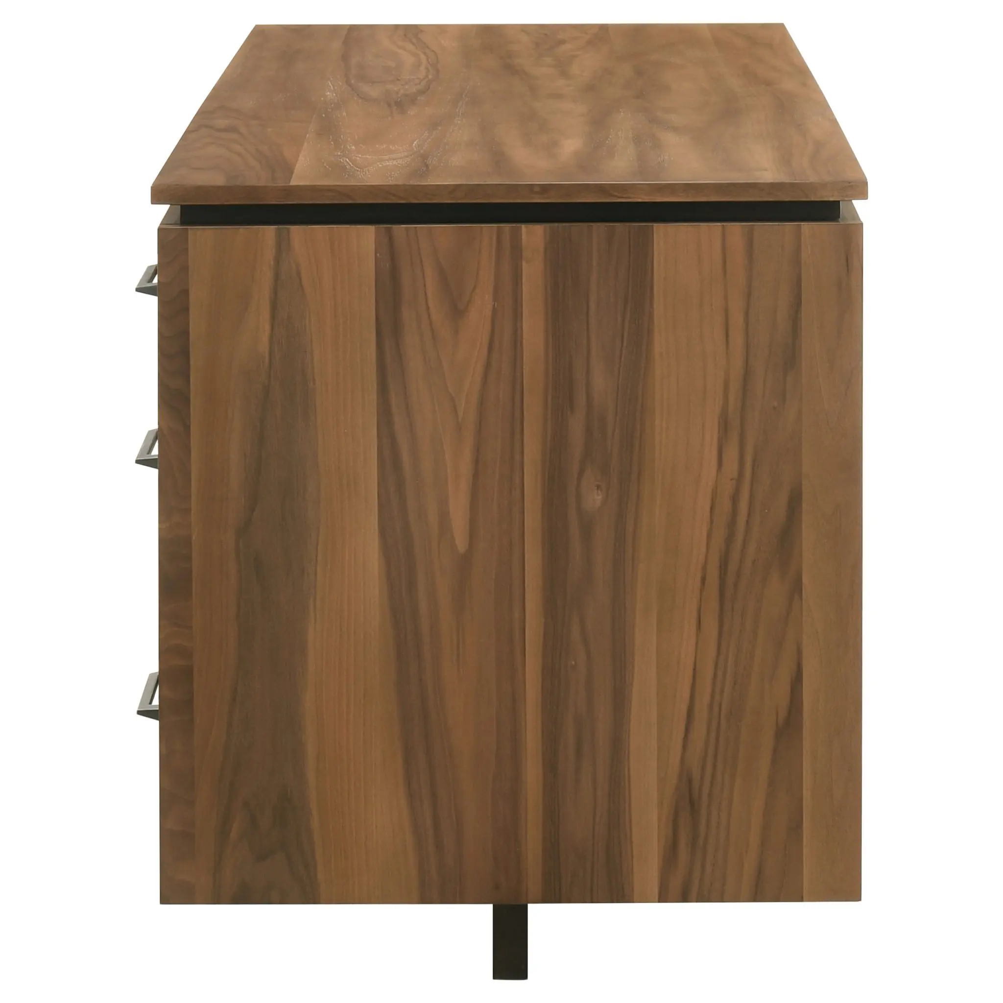 Berhalter 6-Drawer Double Pedestal Desk Walnut - Image 7