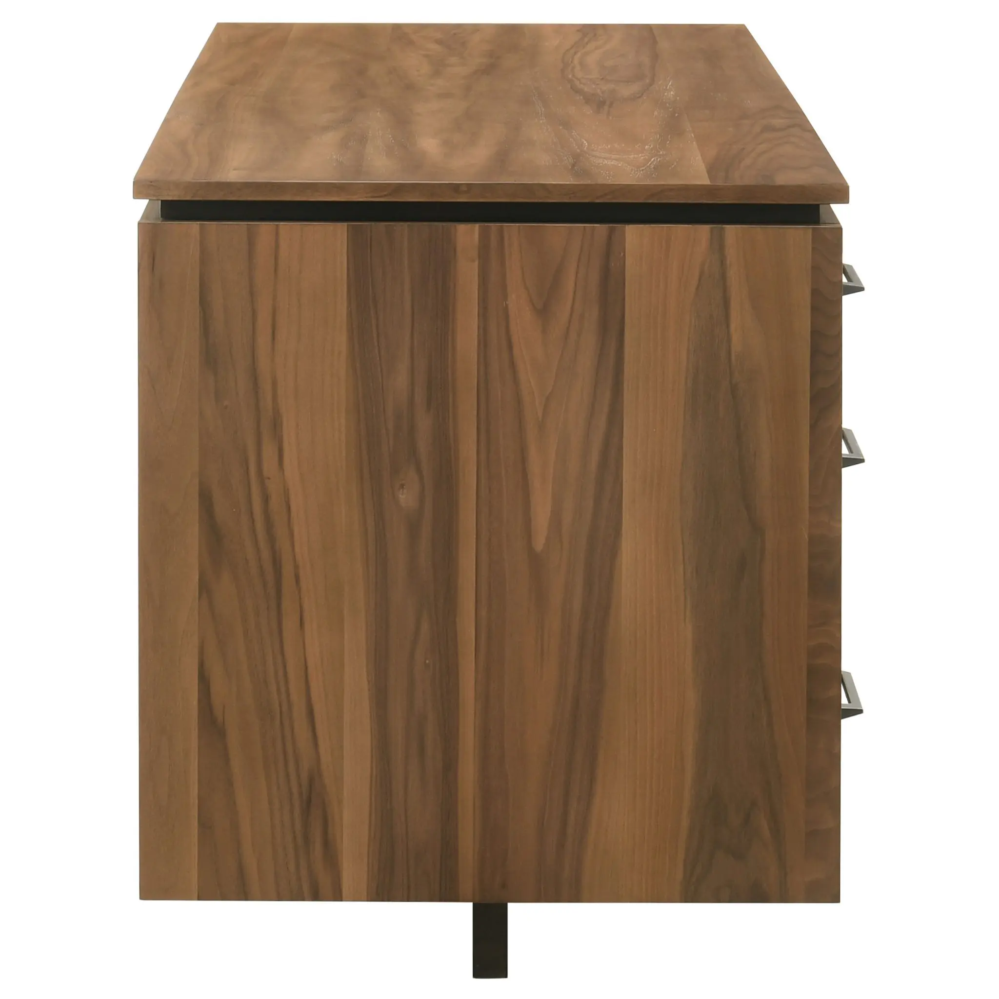 Berhalter 6-Drawer Double Pedestal Desk Walnut - Image 11