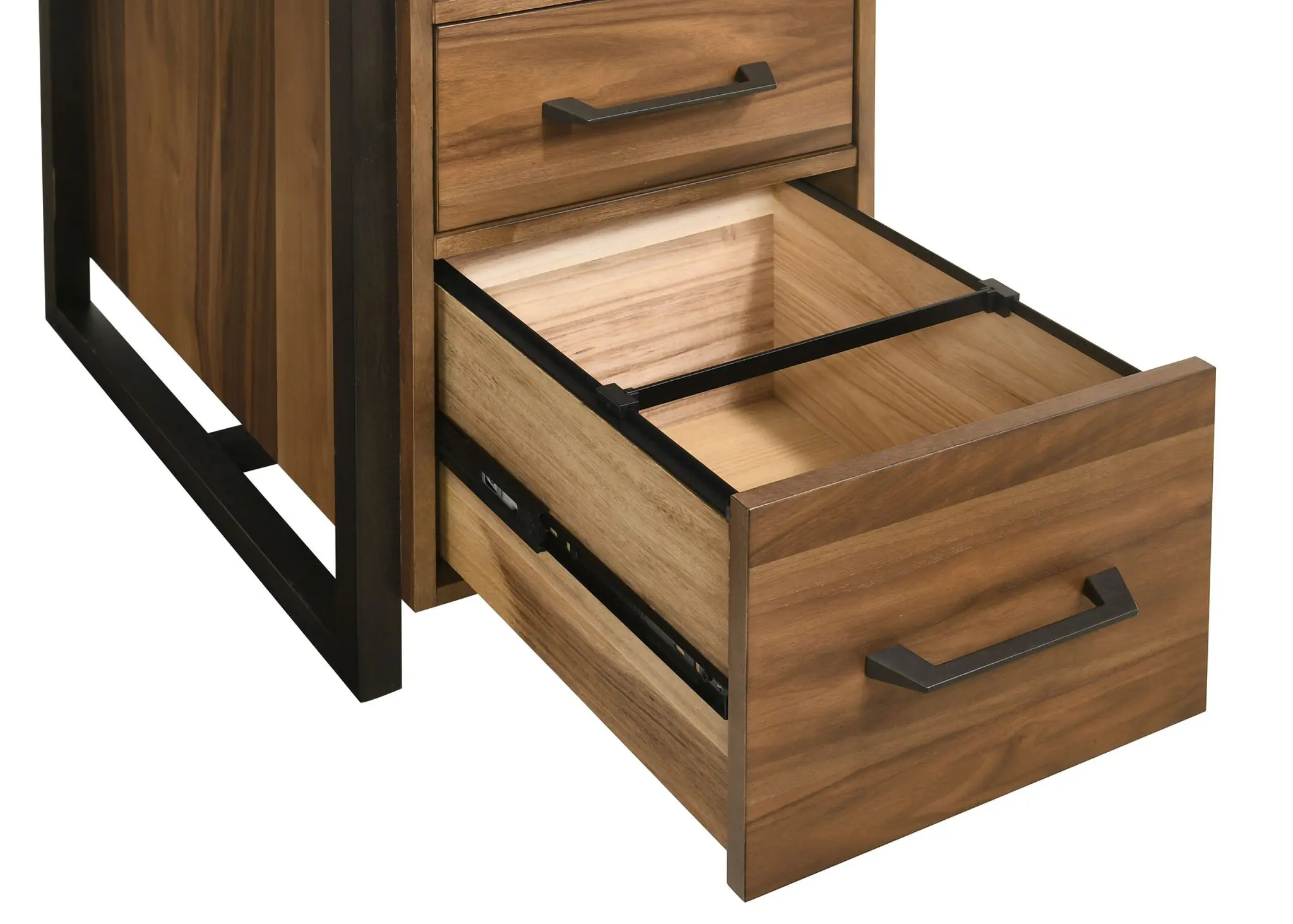 Berhalter 6-Drawer Double Pedestal Desk Walnut - Image 13