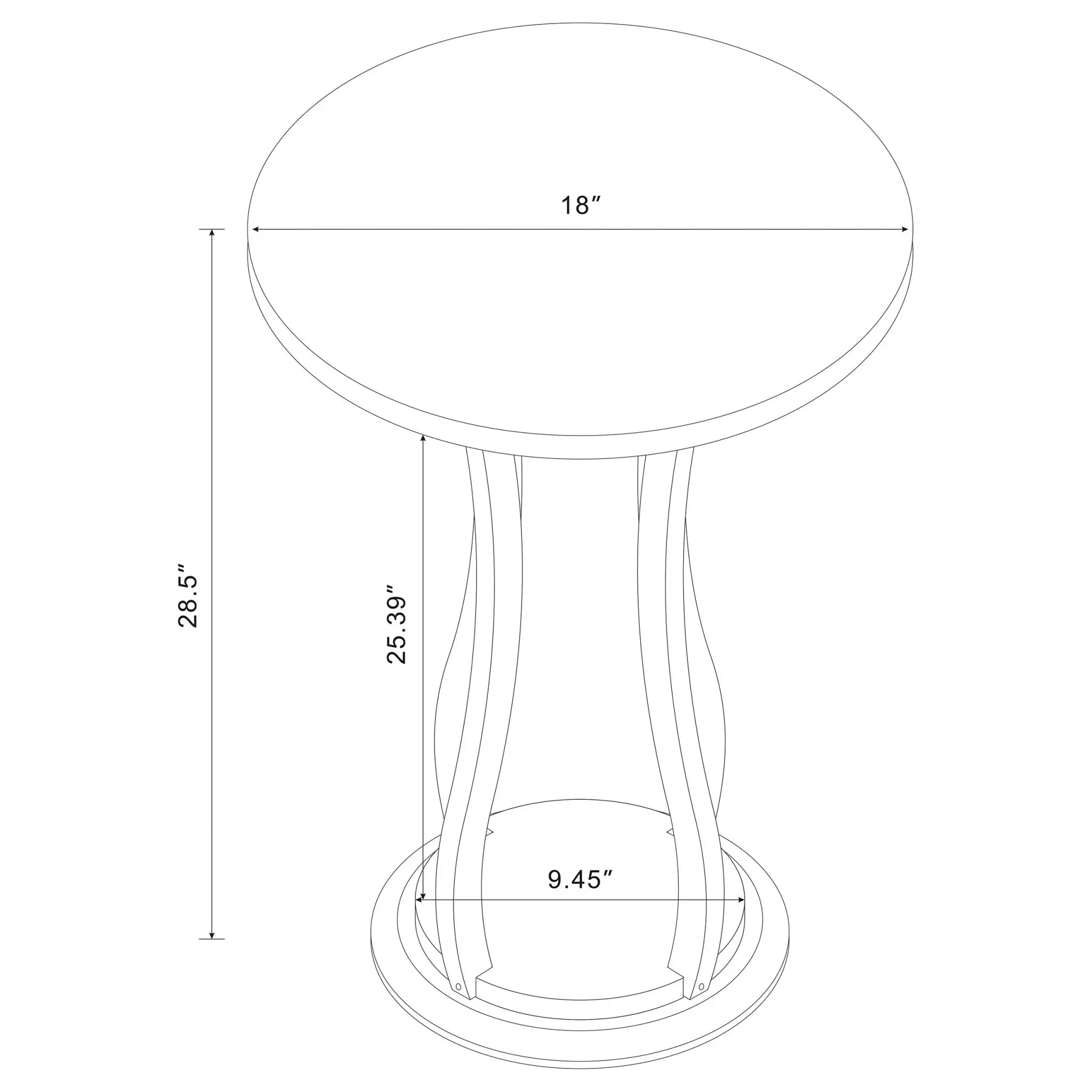 Elton Round Plant Stand - Image 4