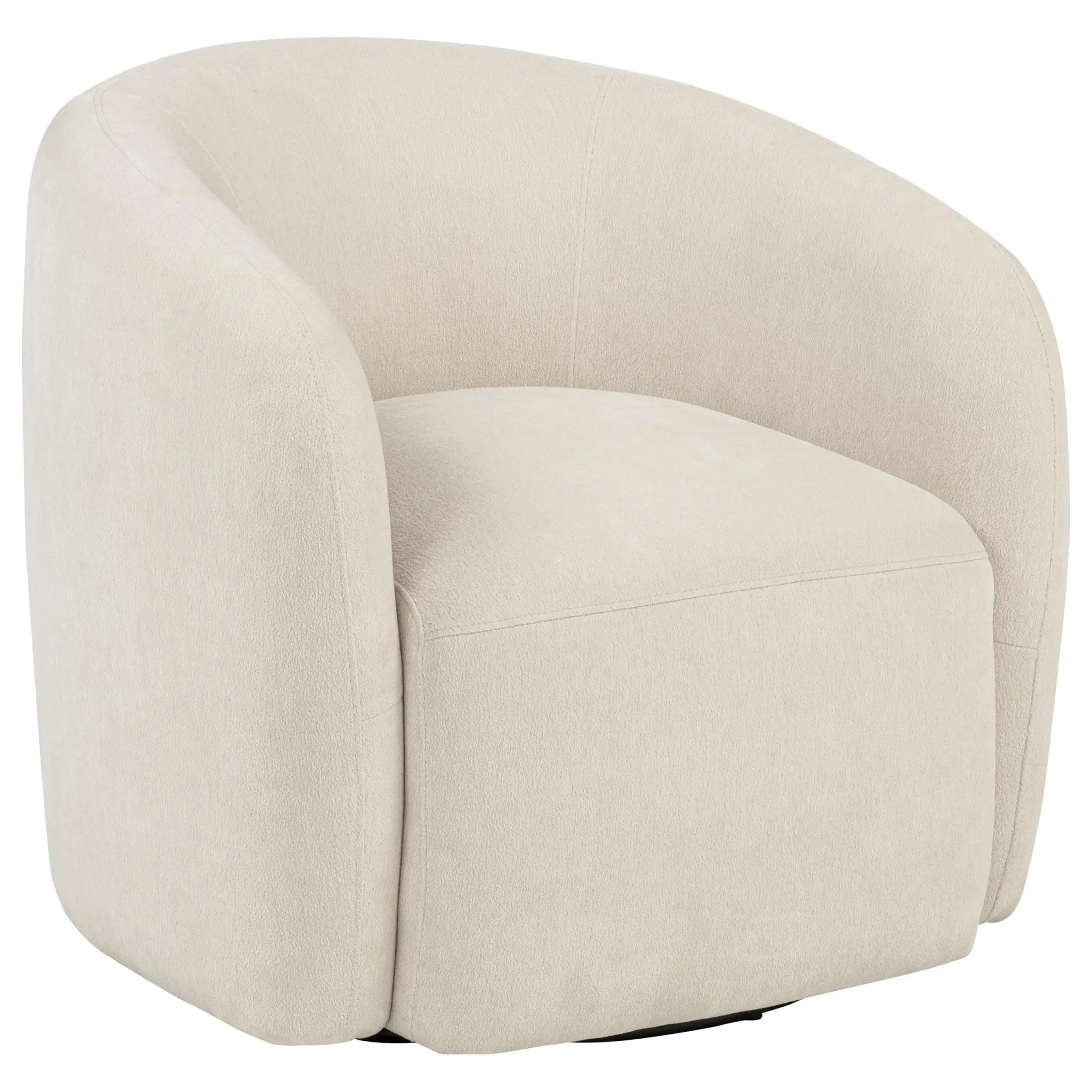 Gerley Chenille Swivel Accent Chair Beige - Image 2