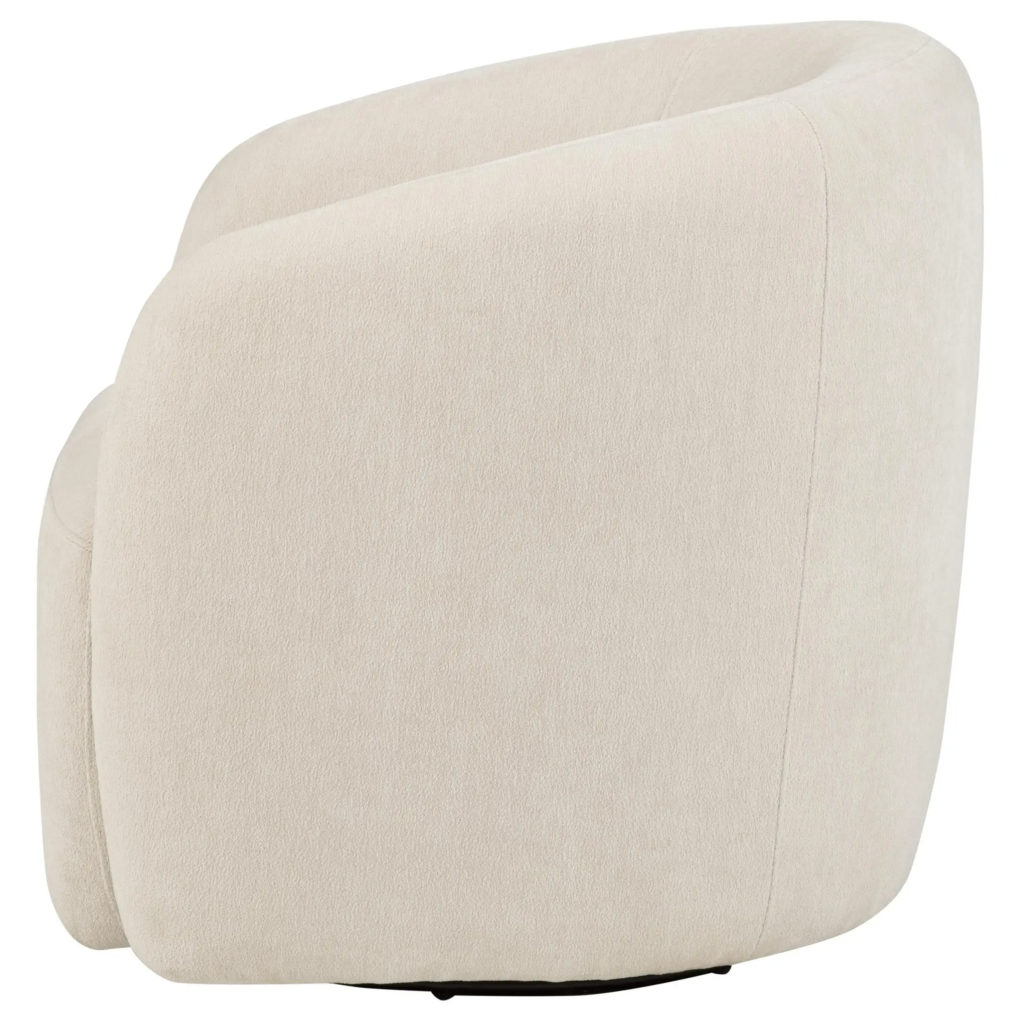 Gerley Chenille Swivel Accent Chair Beige - Image 5