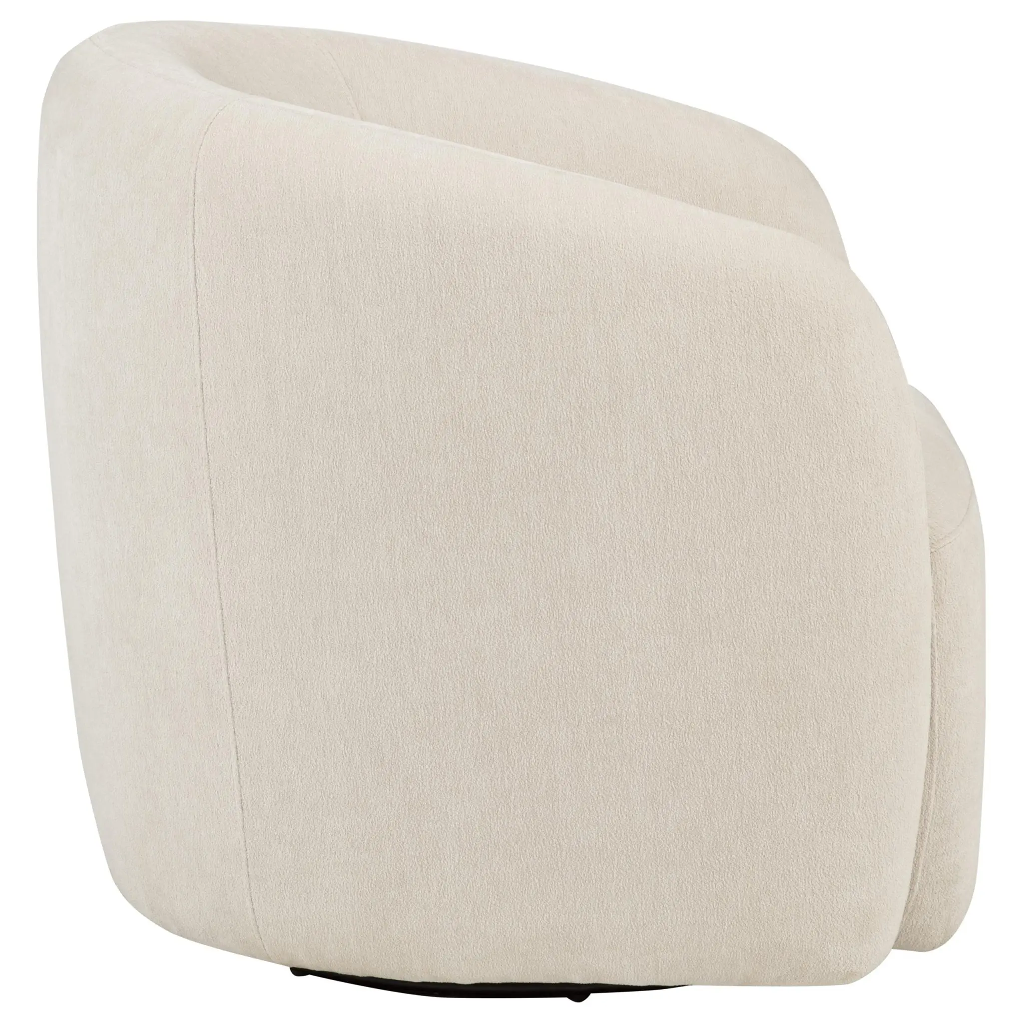 Gerley Chenille Swivel Accent Chair Beige - Image 7