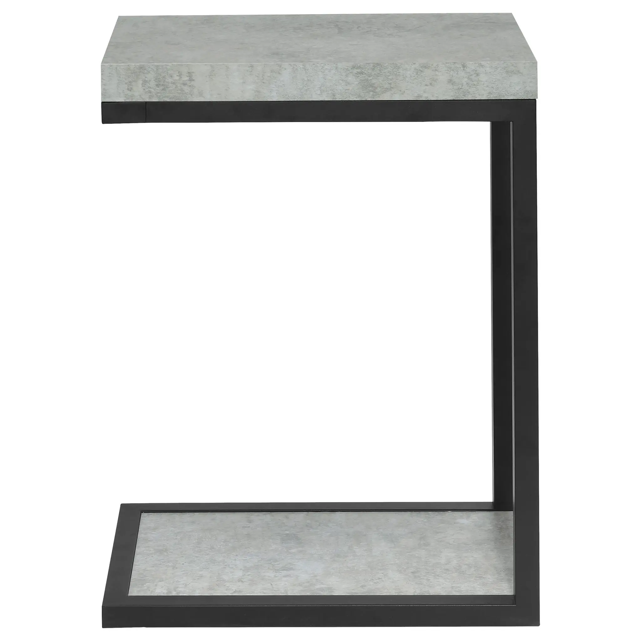 Beck C-Shaped Sofa Side Table - Image 4