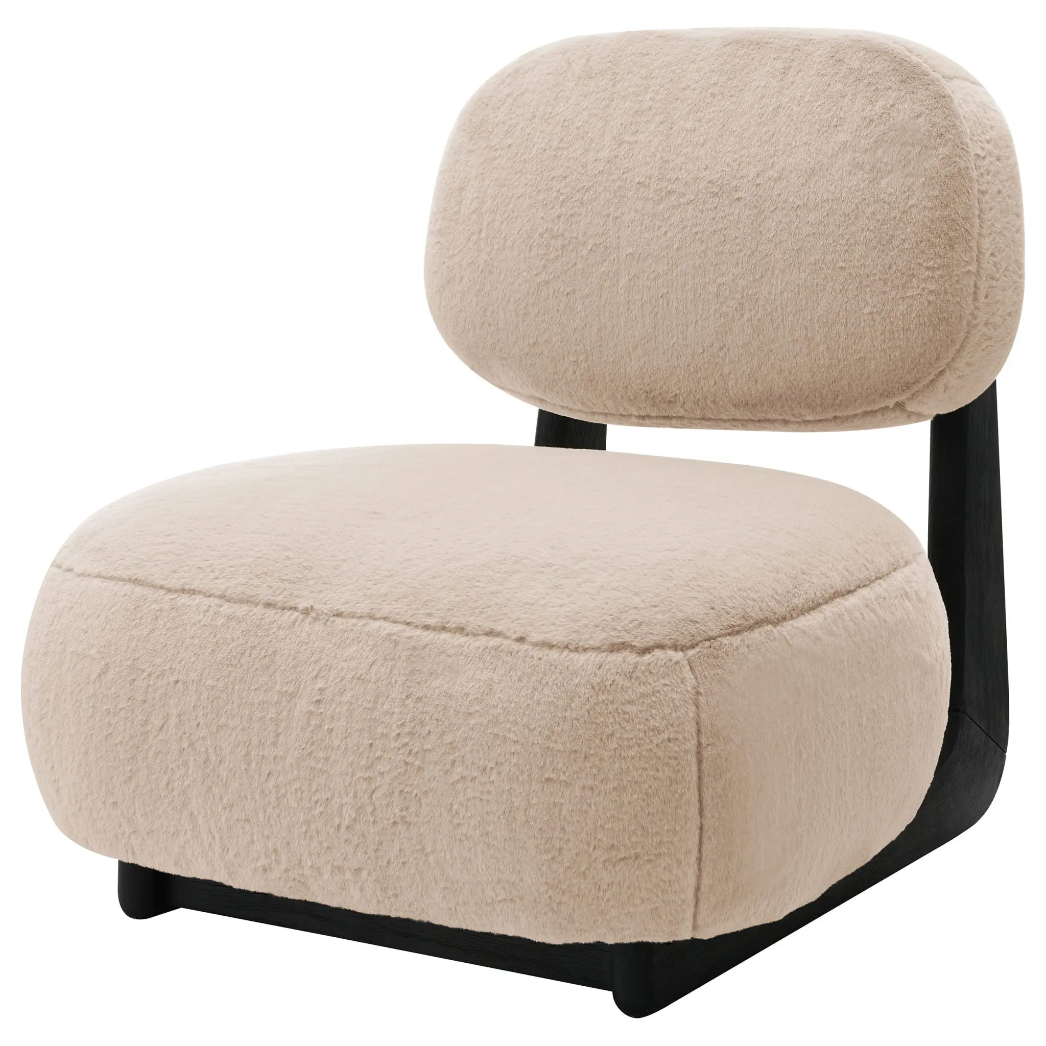 Duffie Armless Accent Chair Camel - Image 4
