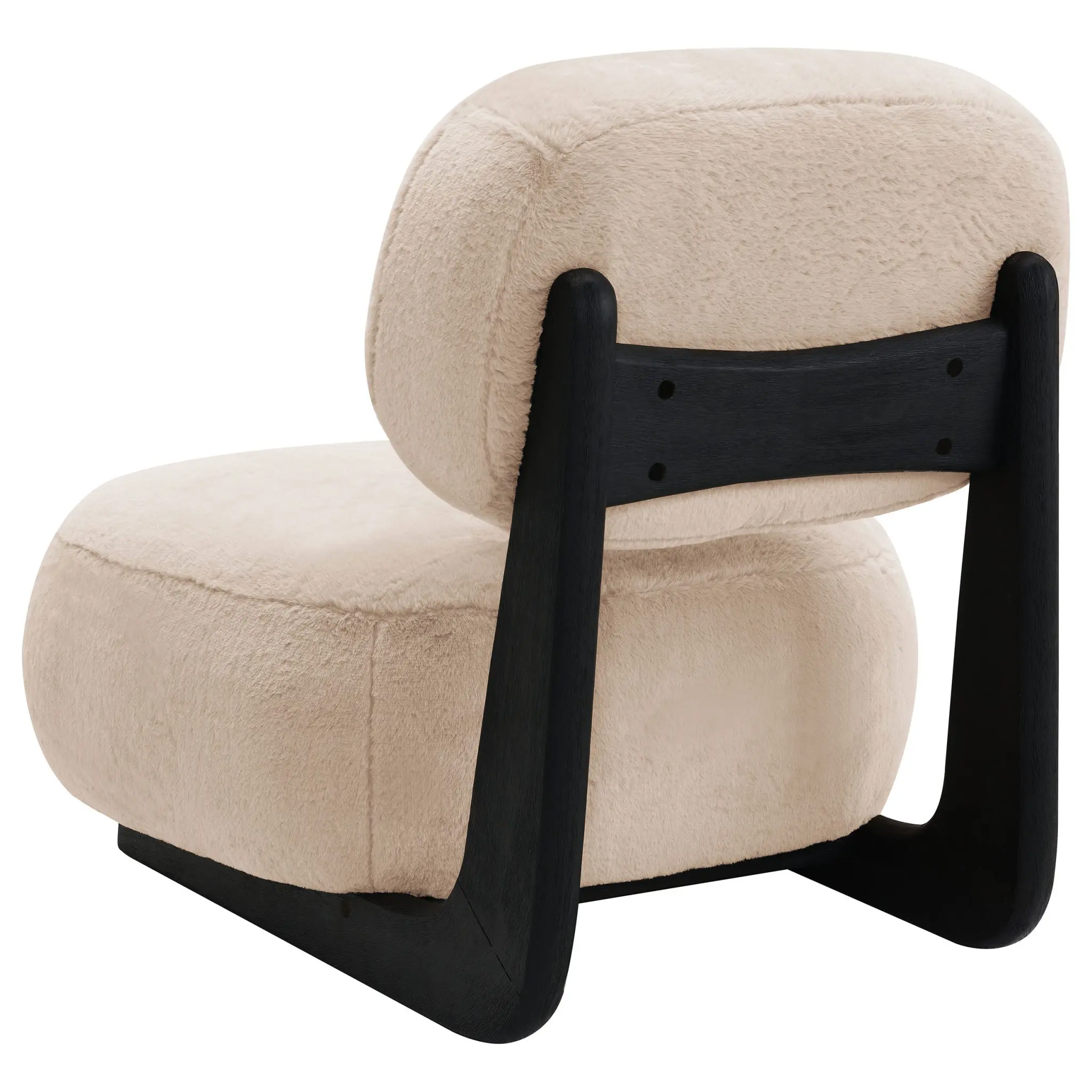 Duffie Armless Accent Chair Camel - Image 6