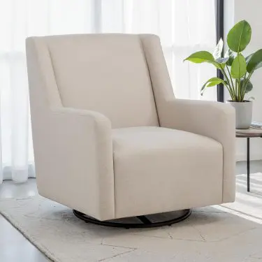 Sorrel Swivel Glider Chair Latte