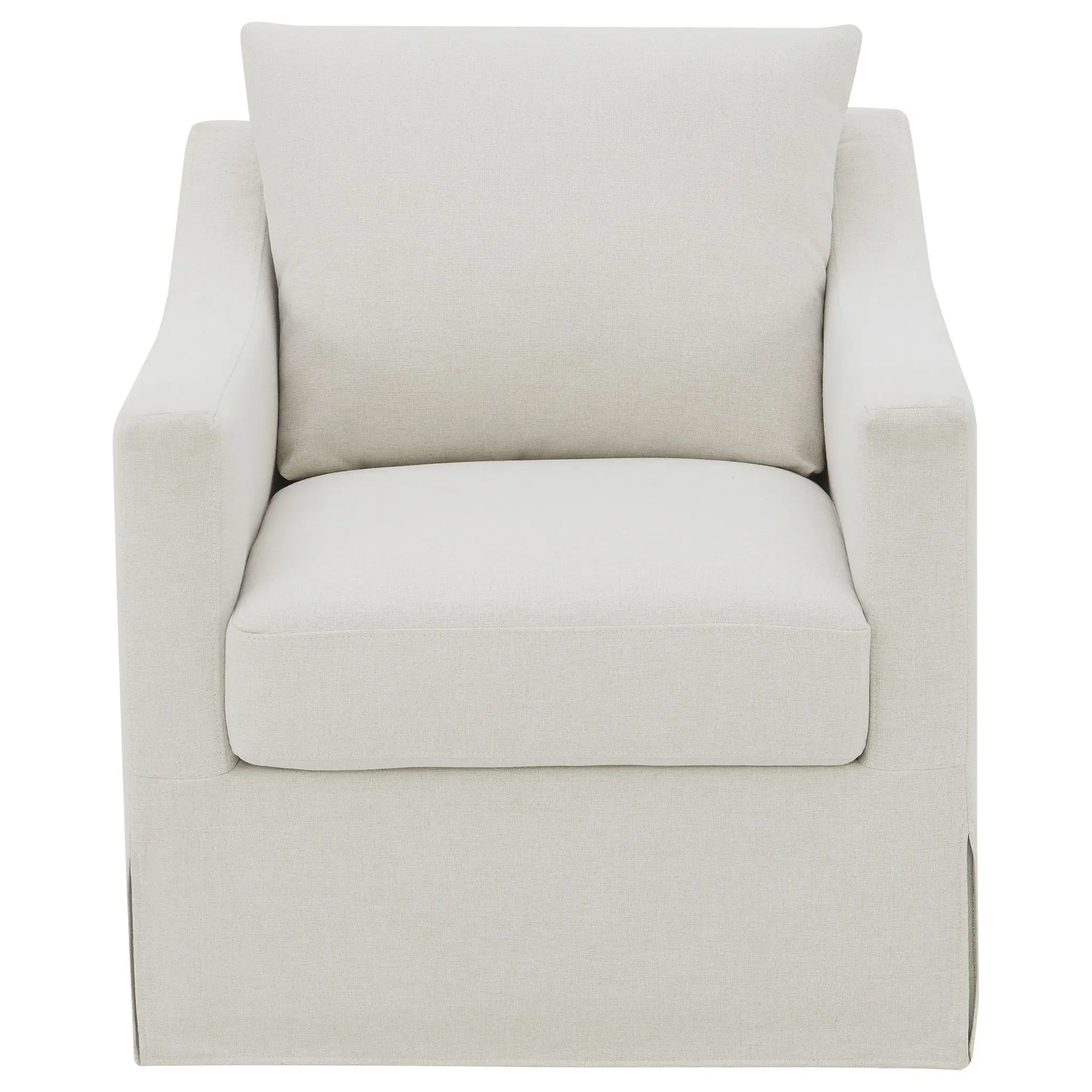 Winter Sloped Arm Swivel Accent Chair - Image 3