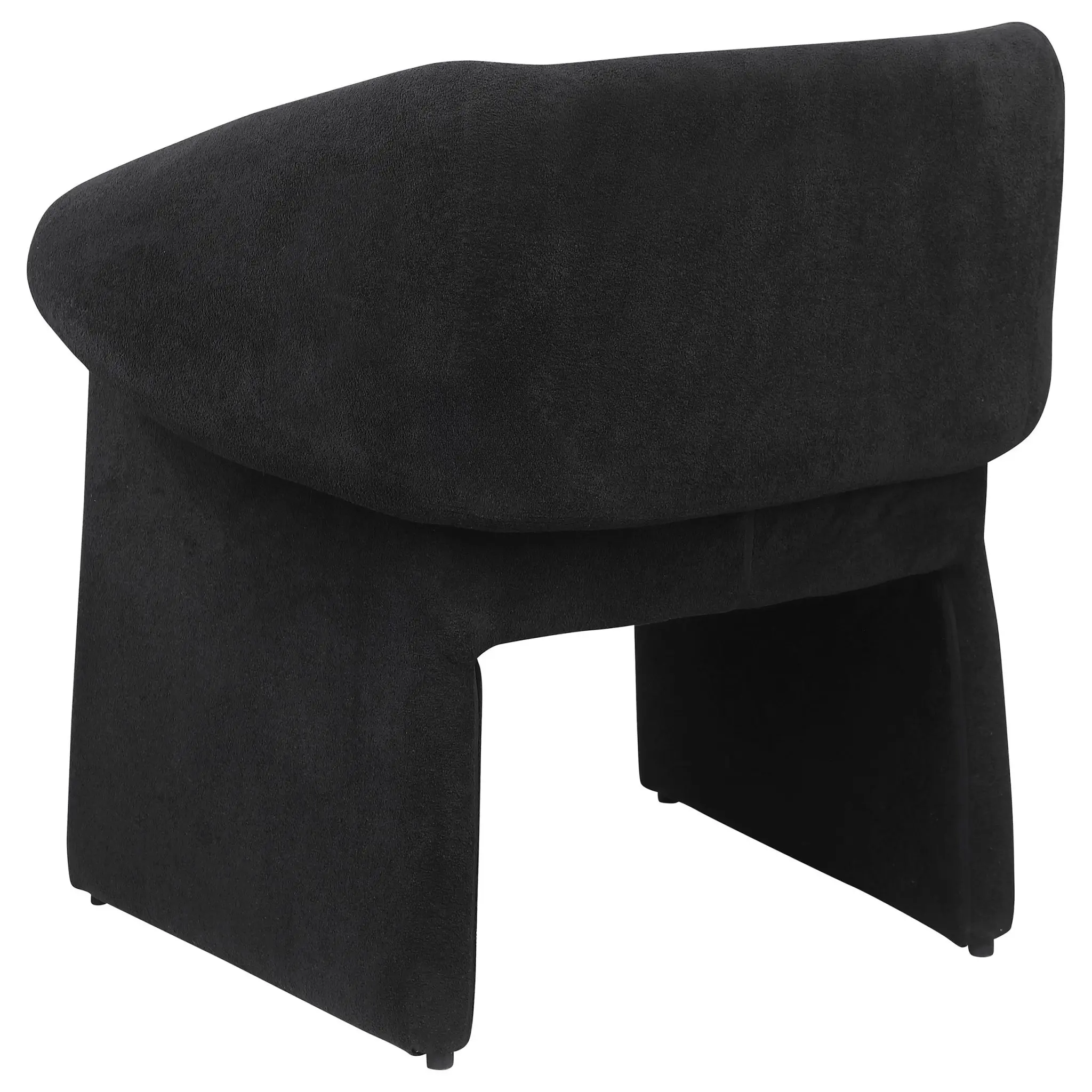 Ramsey Sloped Arm Accent Chair Black - Image 6