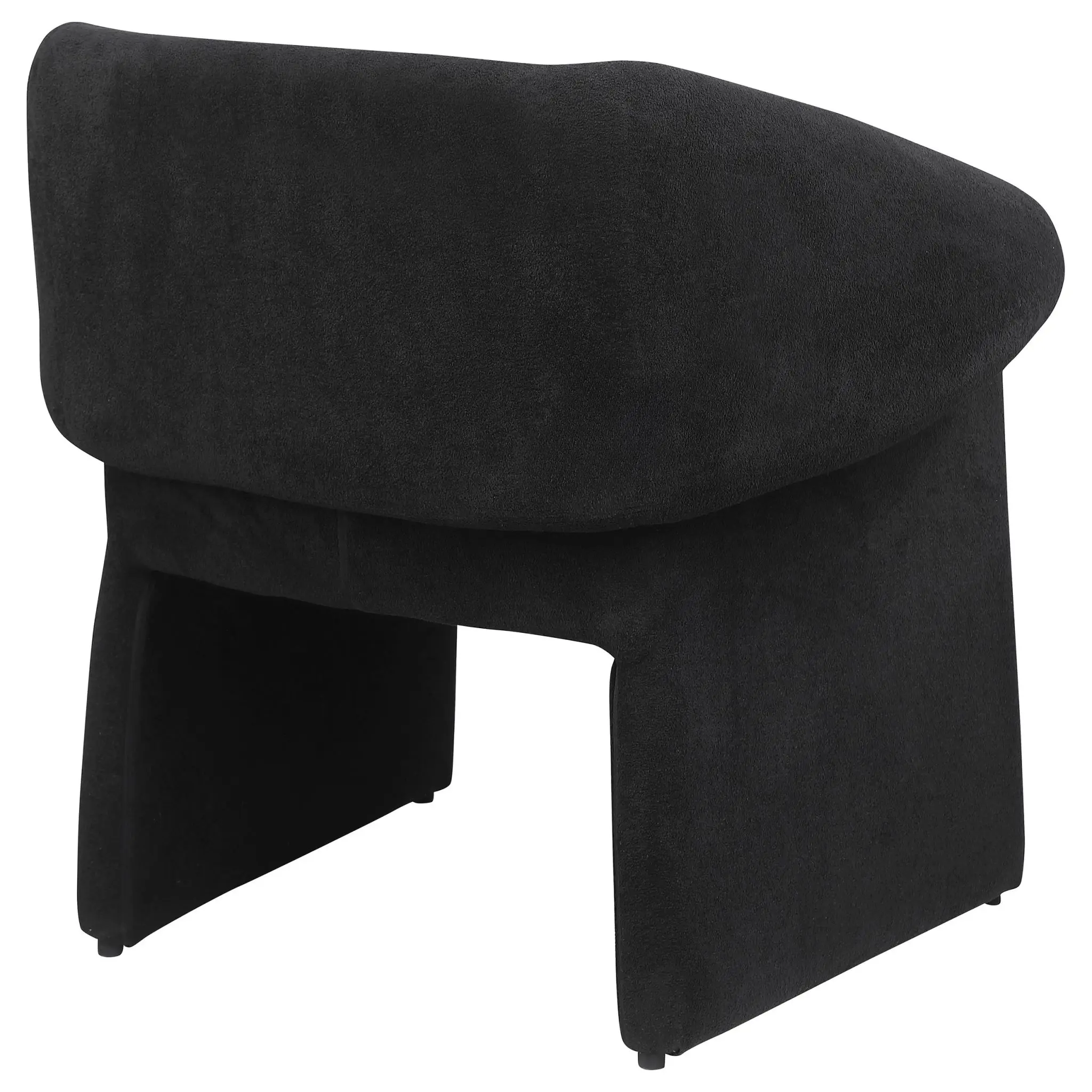 Ramsey Sloped Arm Accent Chair Black - Image 7