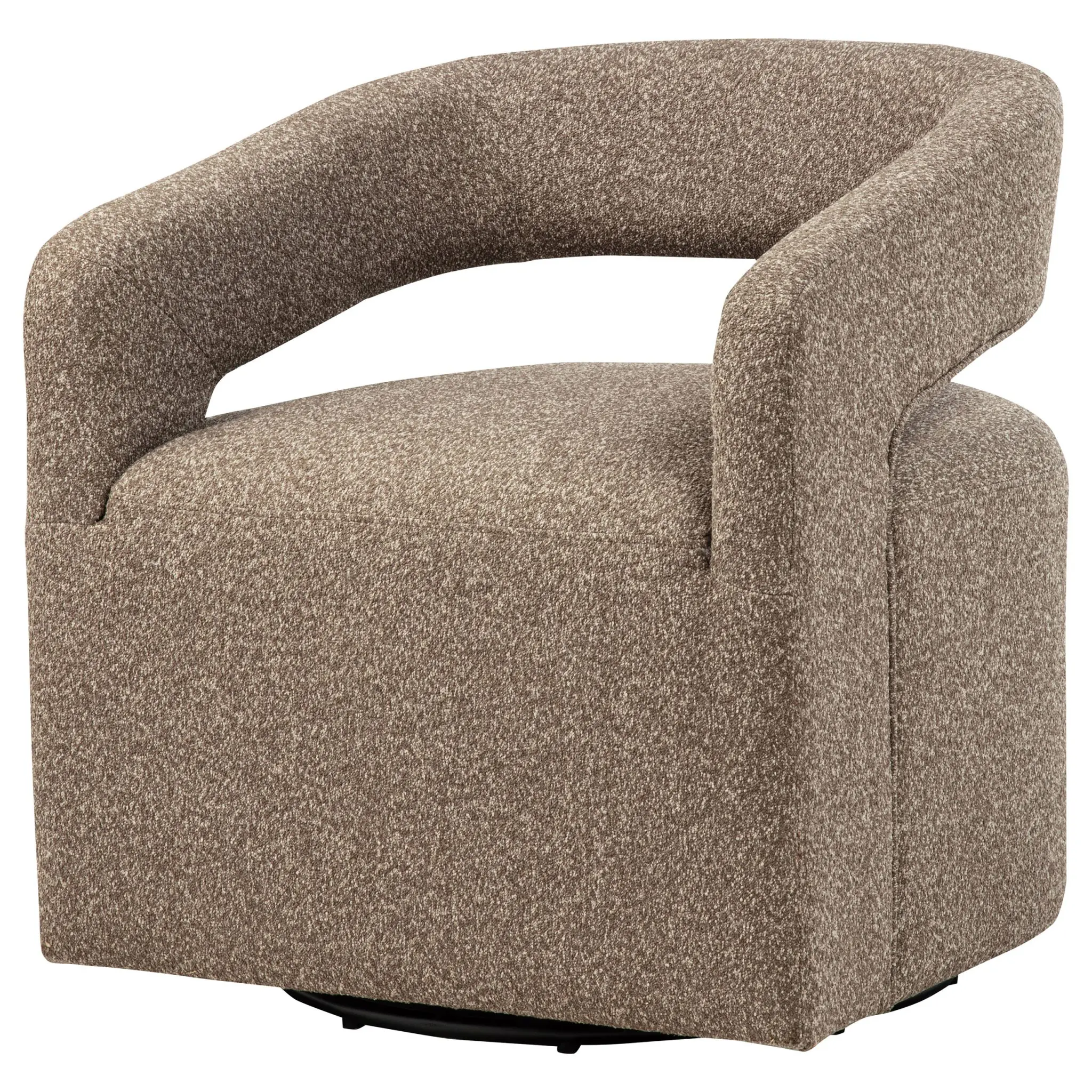 Westhill Bouclé Swivel Accent Chair - Image 4