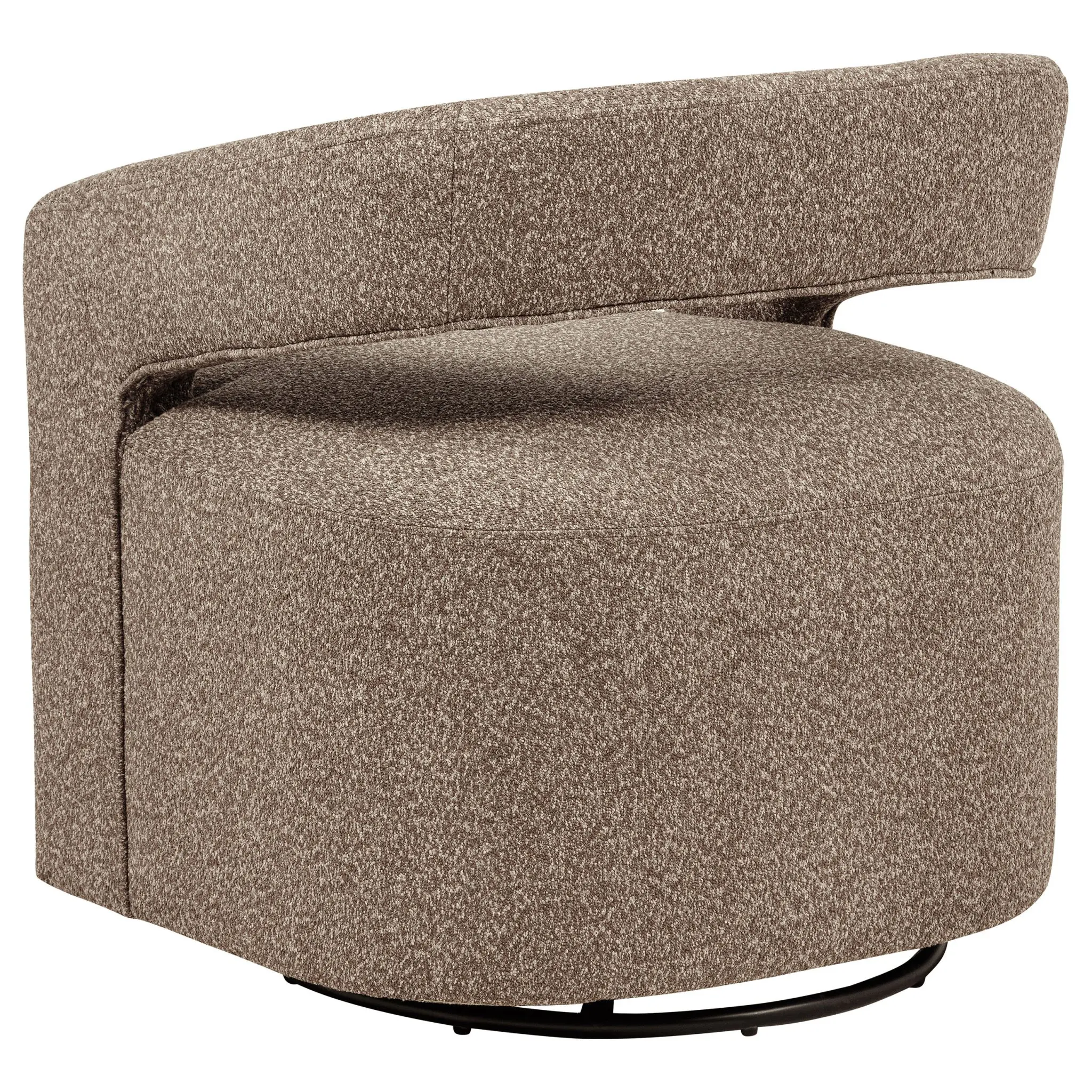 Westhill Bouclé Swivel Accent Chair - Image 5