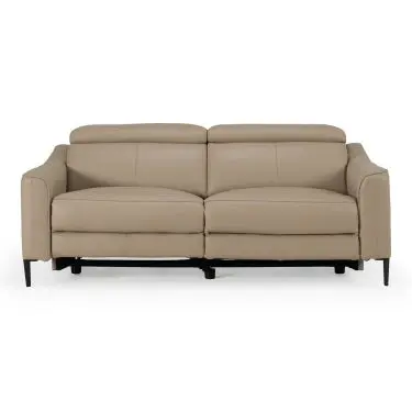 Eden Modern Leather Power Reclining Sofa