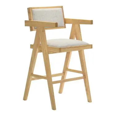 Fern Beige Counter Stools - Set of 2