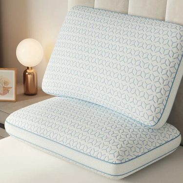 Cooling Memory Foam Pillow 2-Pack