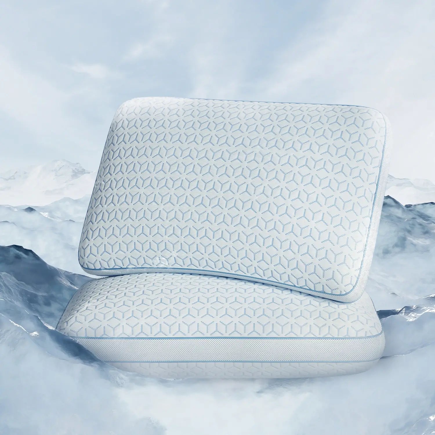 Cooling Memory Foam Pillow 2-Pack - Image 3