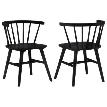 Jeffries Windsor Wood Dining Side Chair (Set of 2)