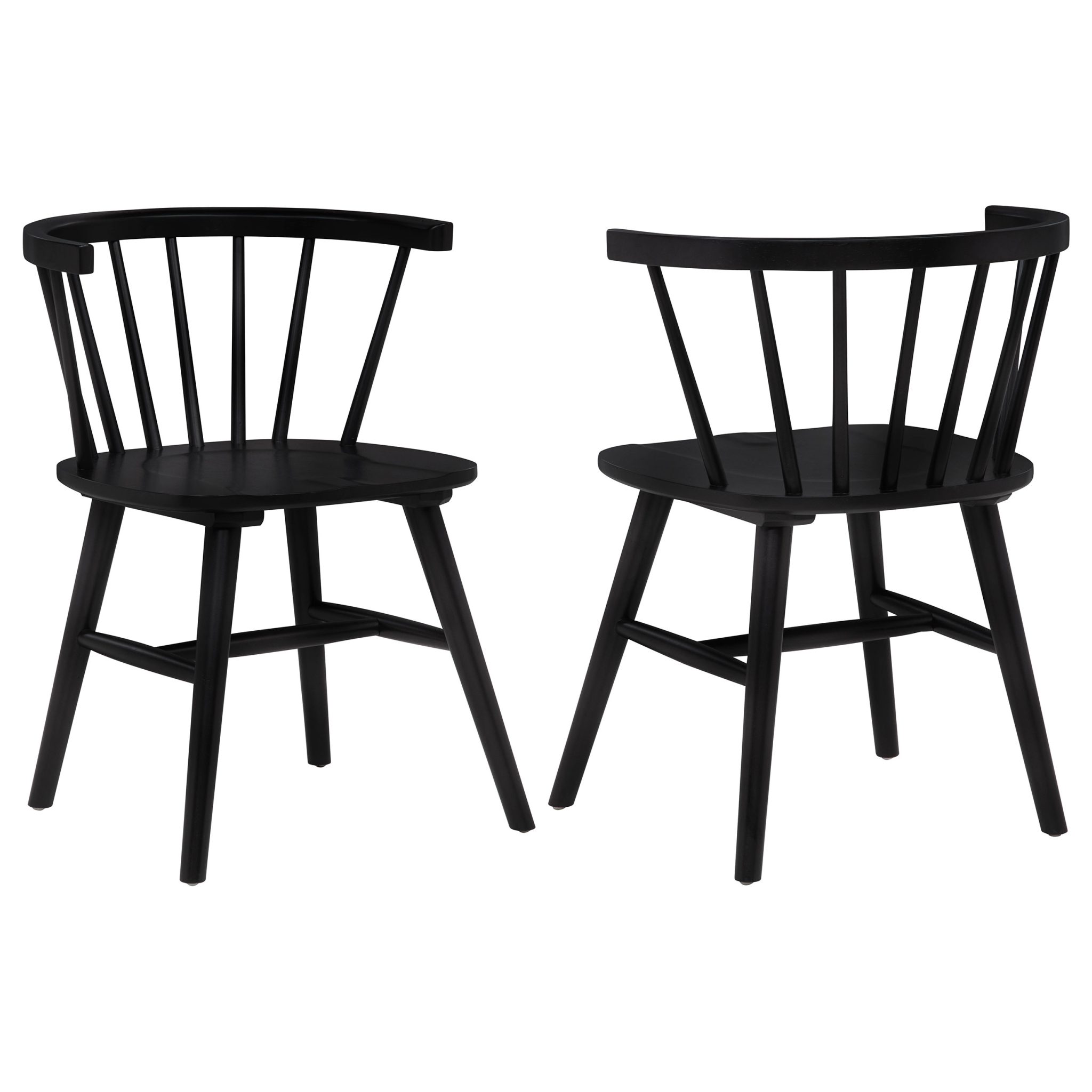 Jeffries Windsor Wood Dining Side Chair (Set of 2)