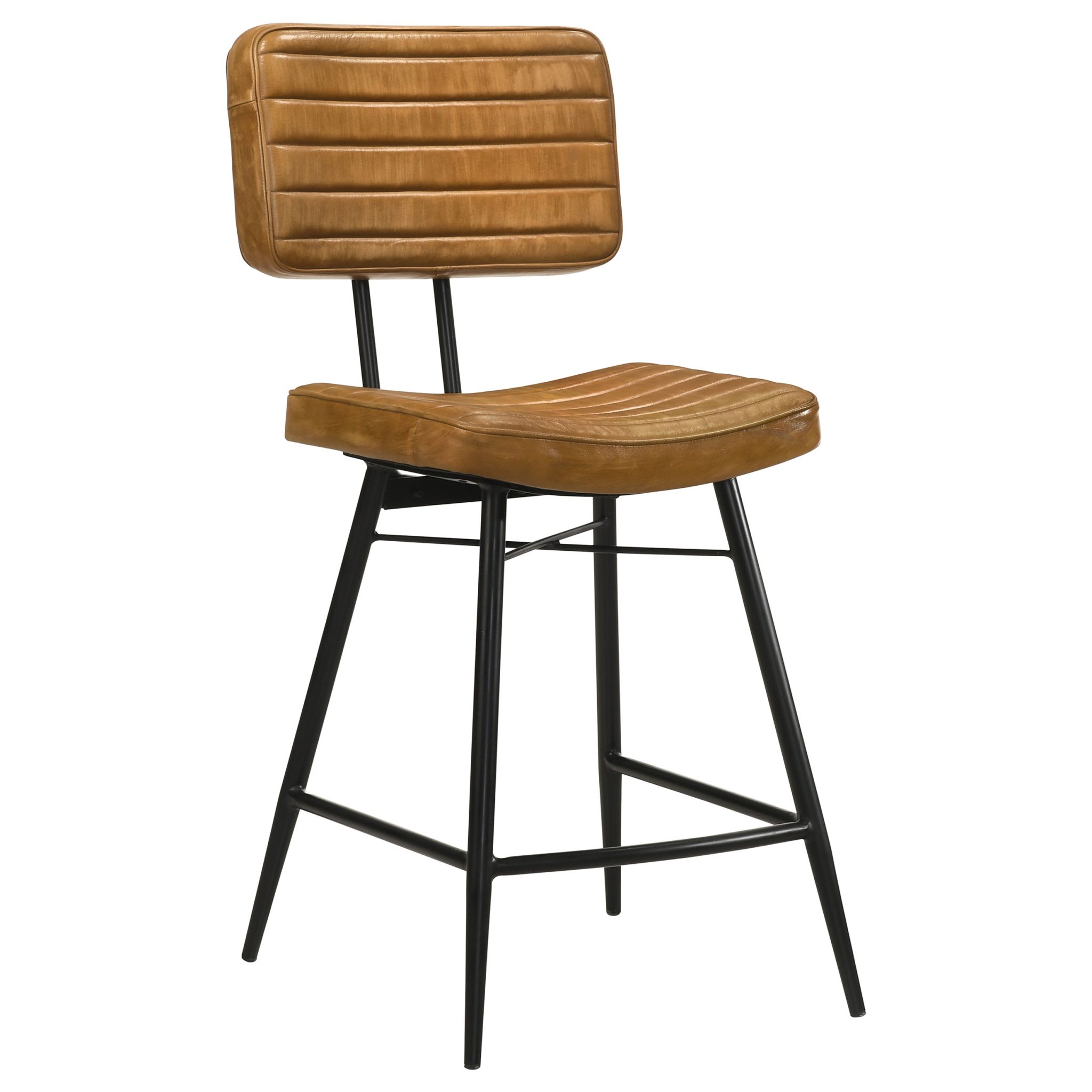 Partridge Leather Counter Chair (Set of 2) - Image 2