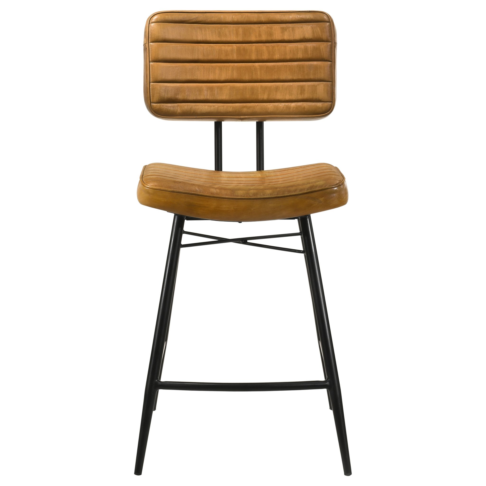 Partridge Leather Counter Chair (Set of 2) - Image 3